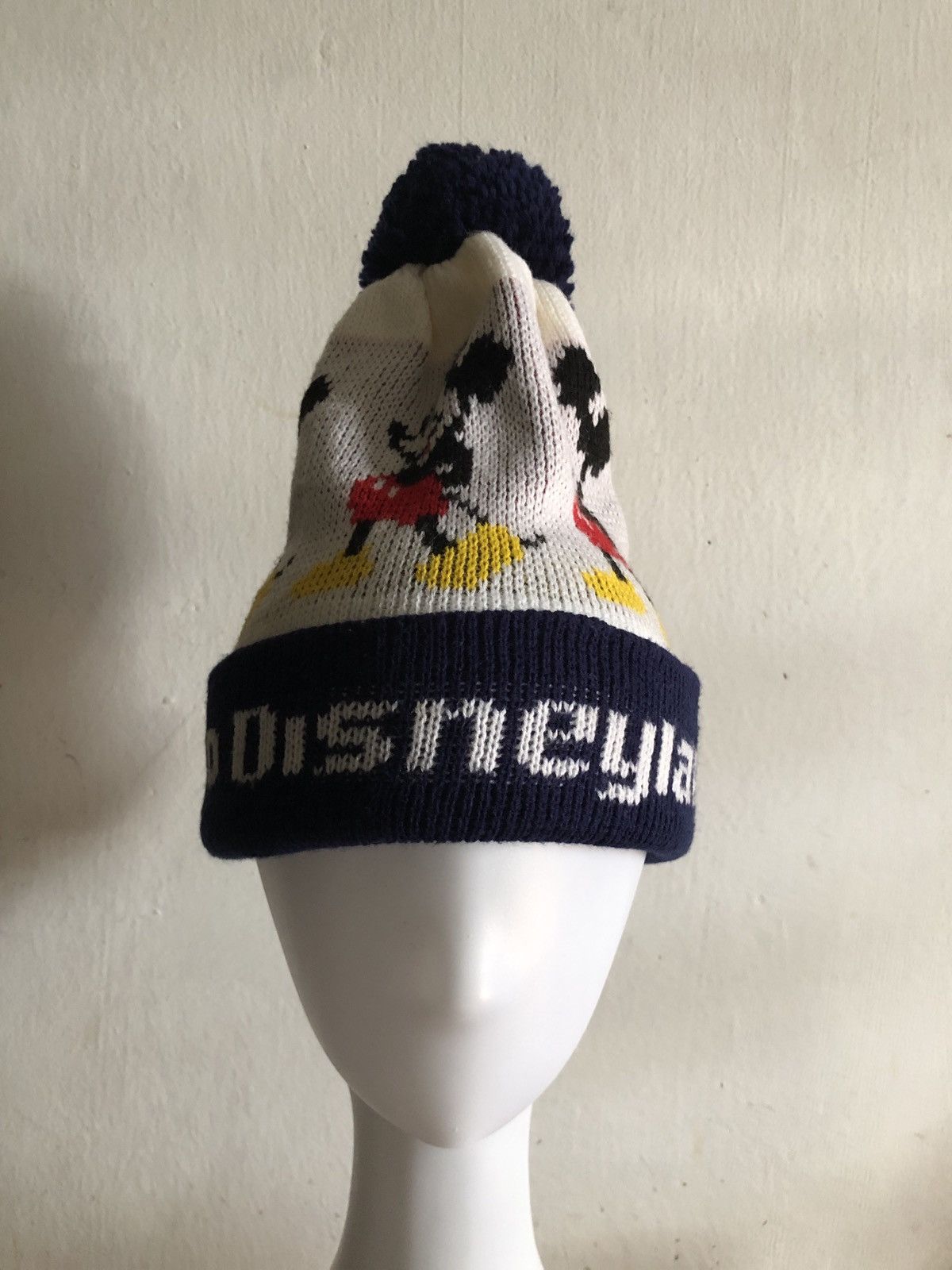 Disney × Japanese Brand × Mickey Mouse TOKYO DISNEYLAND MICKEY MOUSE BEANIE SNOW CAP HAT Size ONE SIZE - 2 Thumbnail