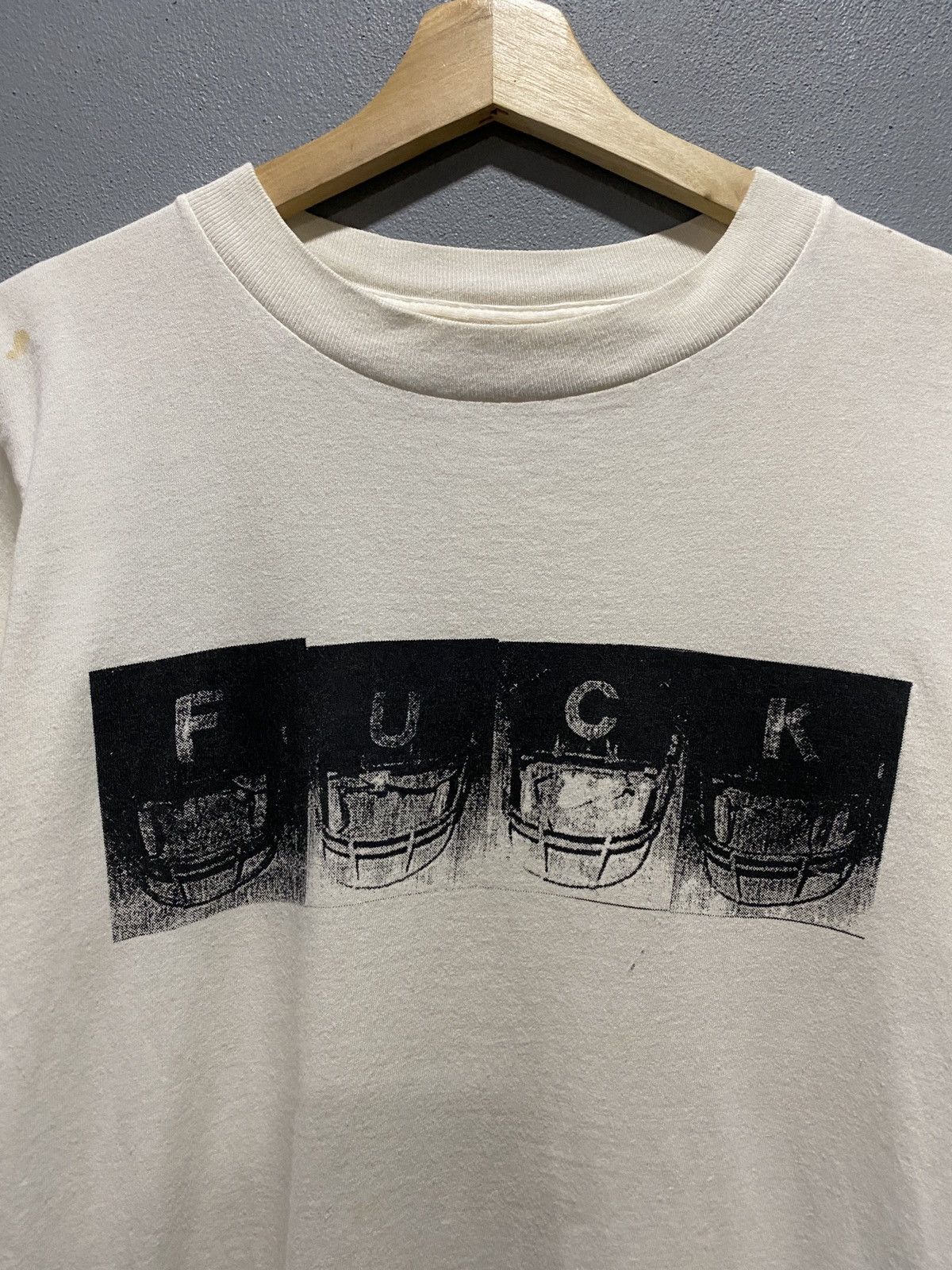 Vintage VINTAGE FUCK TEE Size US S / EU 44-46 / 1 - 2 Thumbnail