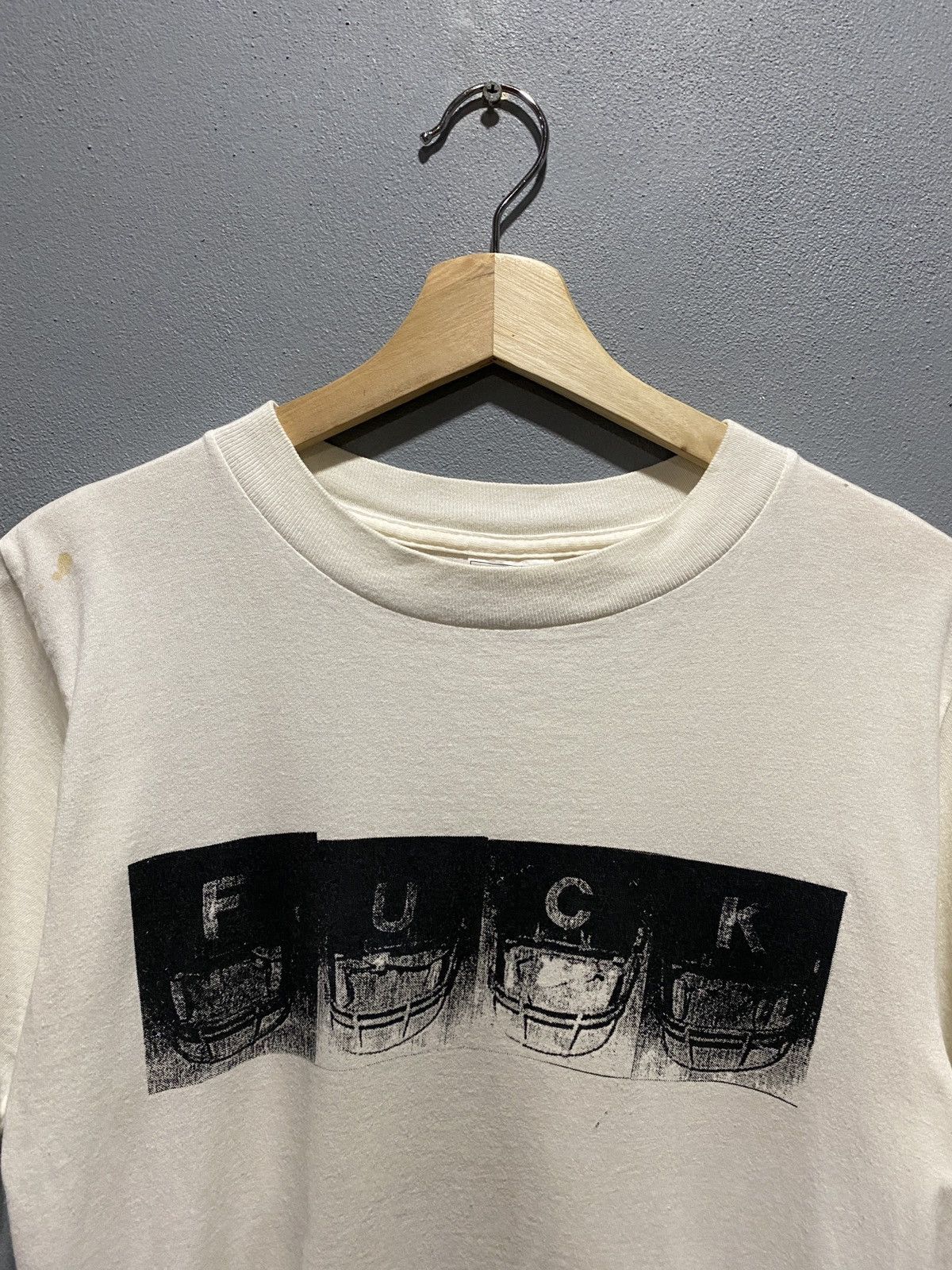 Vintage VINTAGE FUCK TEE Size US S / EU 44-46 / 1 - 4 Thumbnail