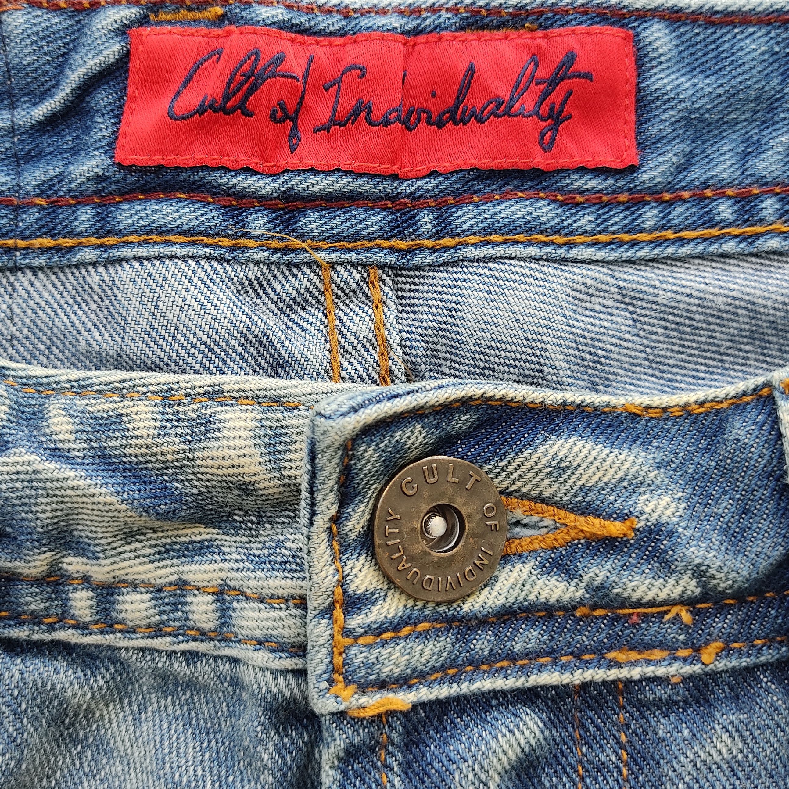 Cult Of Individuality Cult Of Individuality Hagen Relaxed Distressed Jeans Size US 31 - 10 Thumbnail