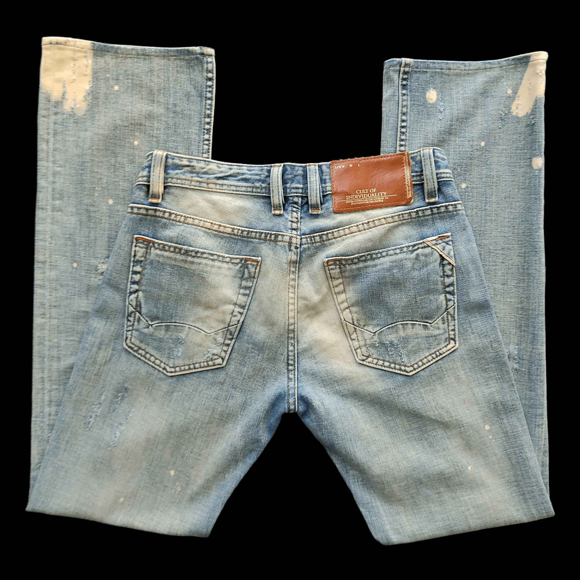 Cult Of Individuality Cult Of Individuality Hagen Relaxed Distressed Jeans Size US 31 - 4 Thumbnail