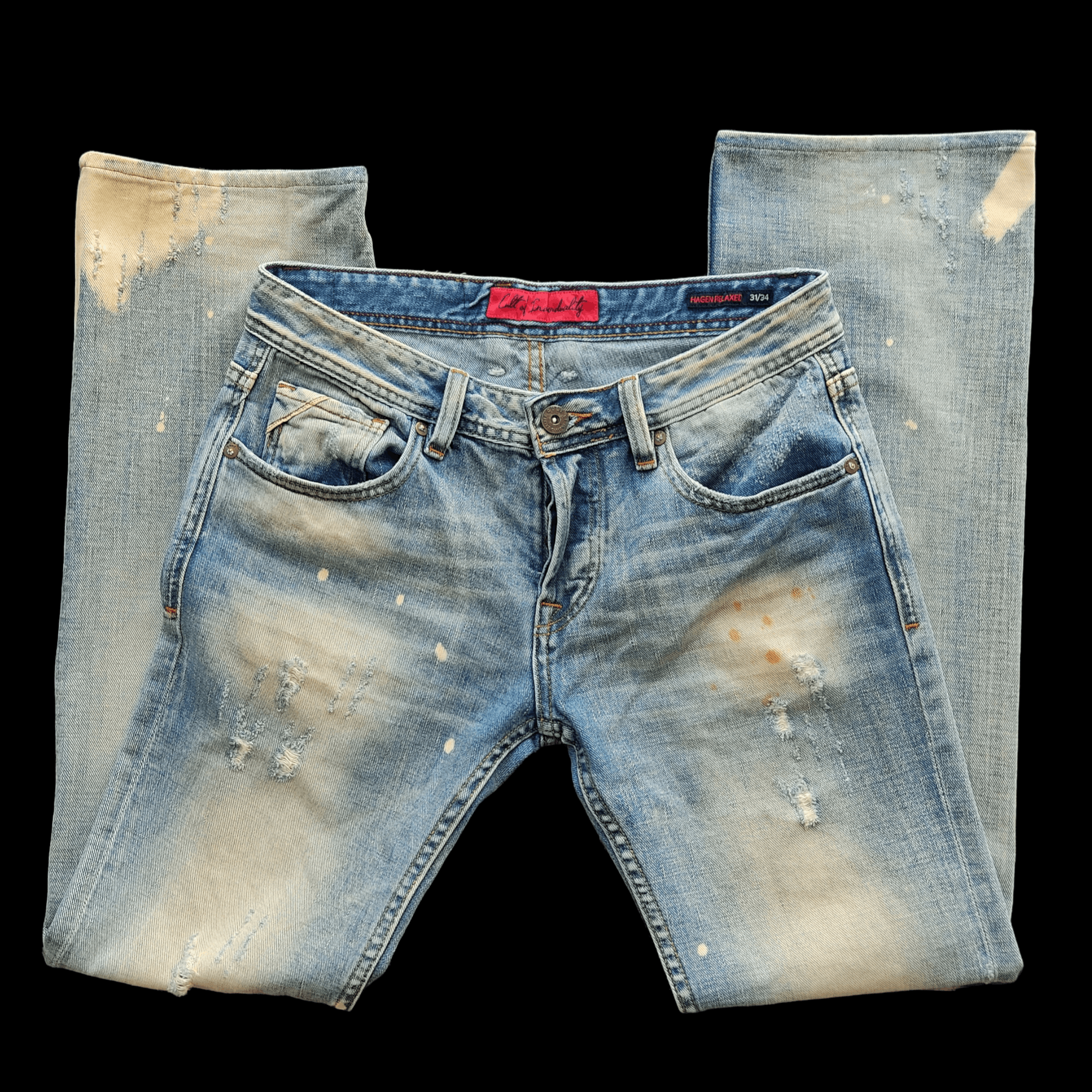 Cult Of Individuality Cult Of Individuality Hagen Relaxed Distressed Jeans Size US 31 - 3 Thumbnail