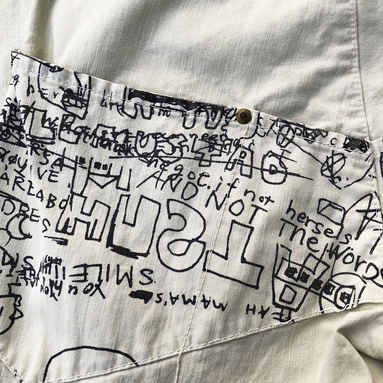 Art Comes First GUELL MUSTARD Graffiti Pants Inspired By Andy Warhol Size US 32 / EU 48 - 12 Thumbnail