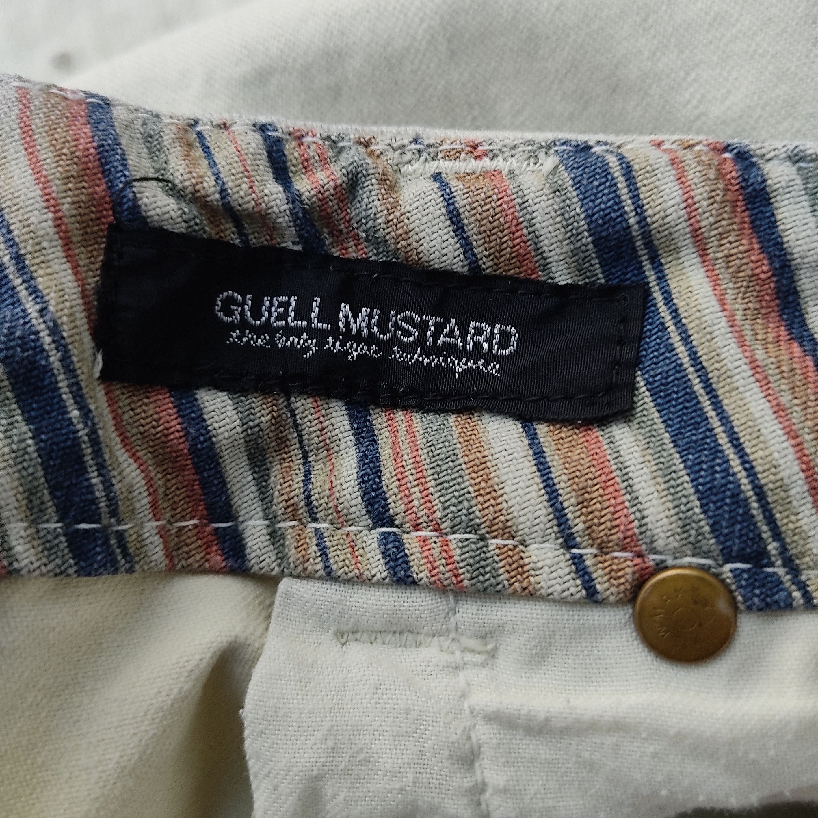 Art Comes First GUELL MUSTARD Graffiti Pants Inspired By Andy Warhol Size US 32 / EU 48 - 7 Thumbnail