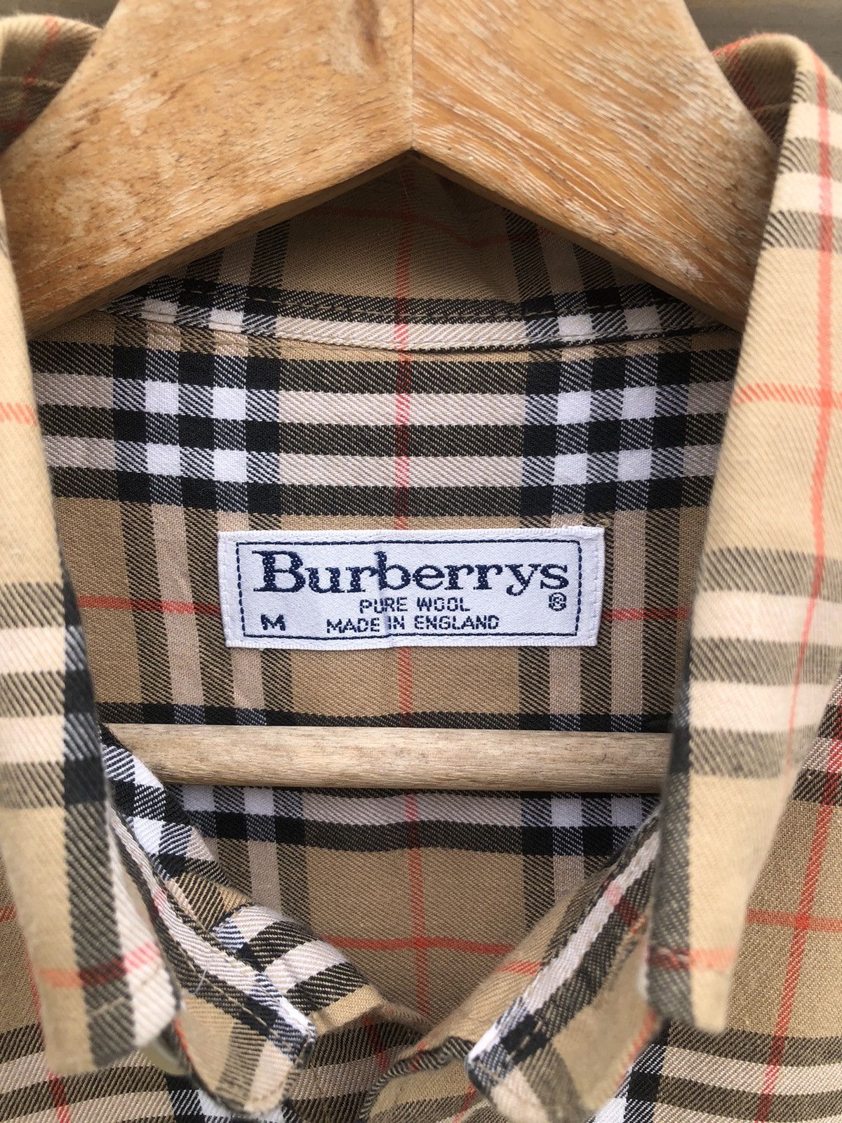 Burberry Rare🔥Vintage Burberrys Nova Check Button Up Shirt Size US M / EU 48-50 / 2 - 7 Thumbnail