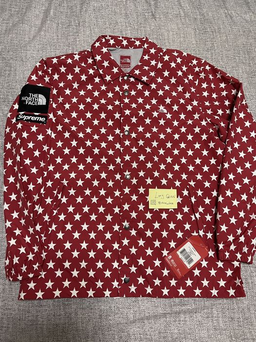 Supreme Supreme tnf the north face 15ss red star stars coach