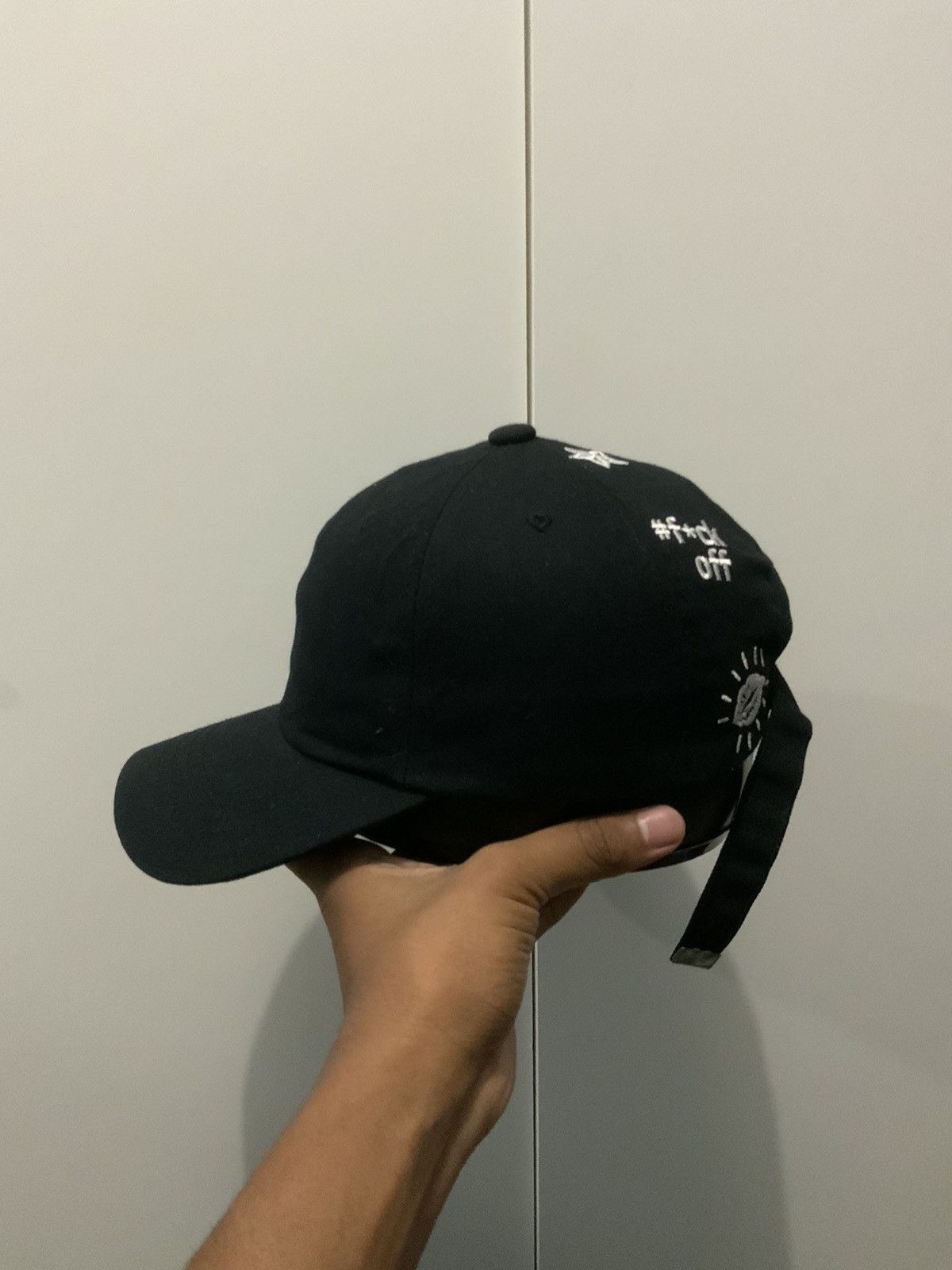 Japanese Brand Black Rebel Fuck off Archive Hat Size ONE SIZE - 4 Thumbnail