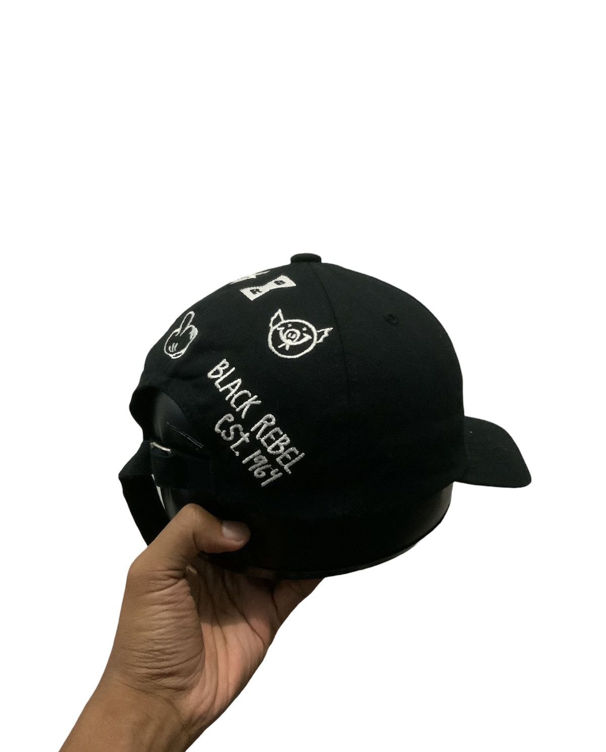 Japanese Brand Black Rebel Fuck off Archive Hat Size ONE SIZE - 2 Thumbnail