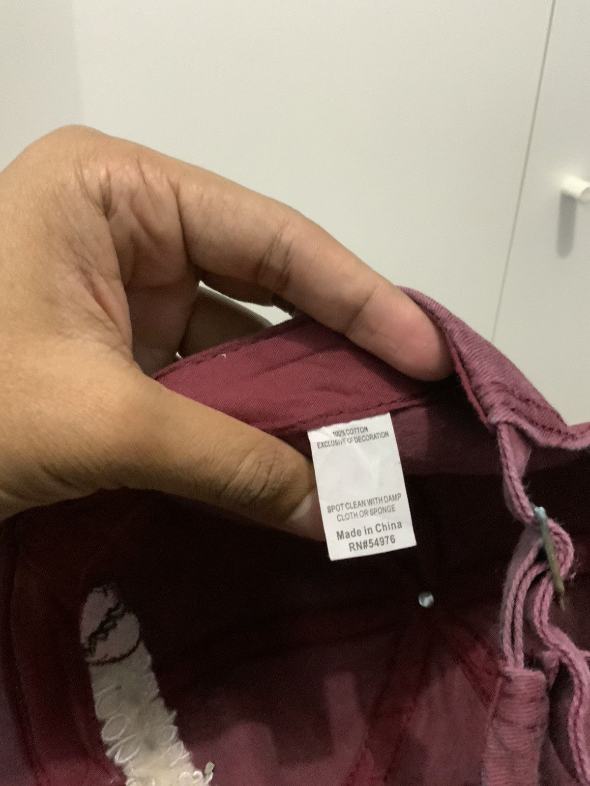 If Six Was Nine Its not me Its you Maroon Hat Size ONE SIZE - 17 Thumbnail