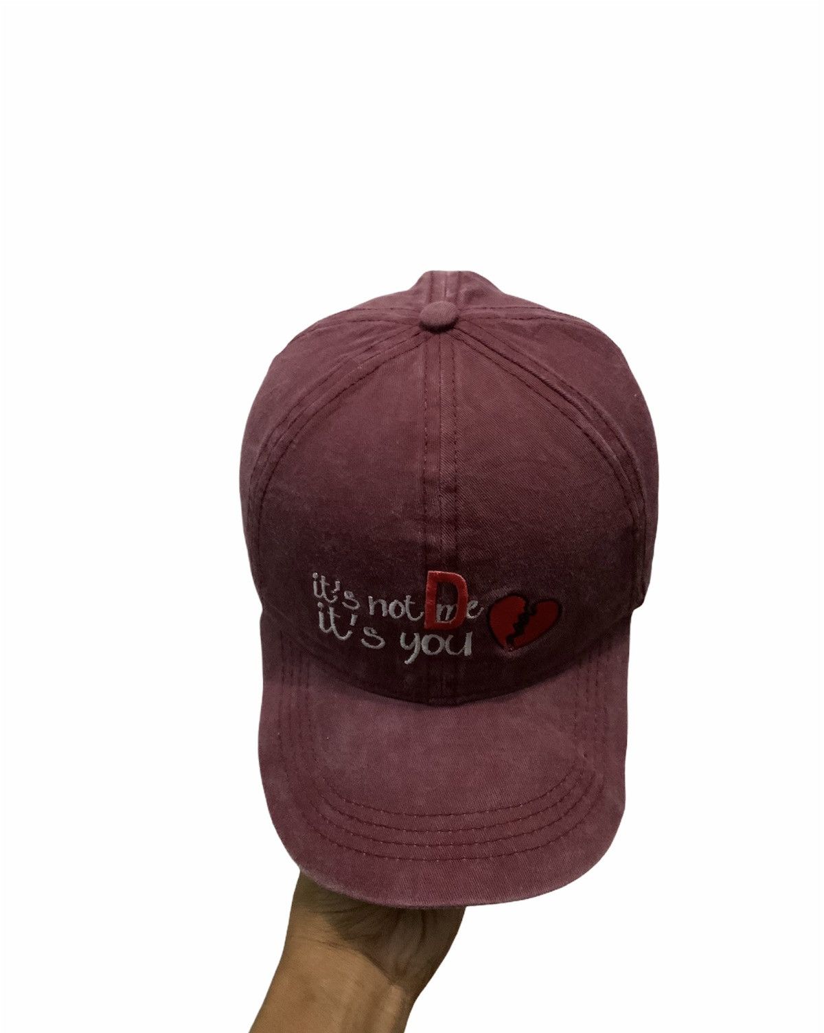 If Six Was Nine Its not me Its you Maroon Hat Size ONE SIZE - 6 Thumbnail