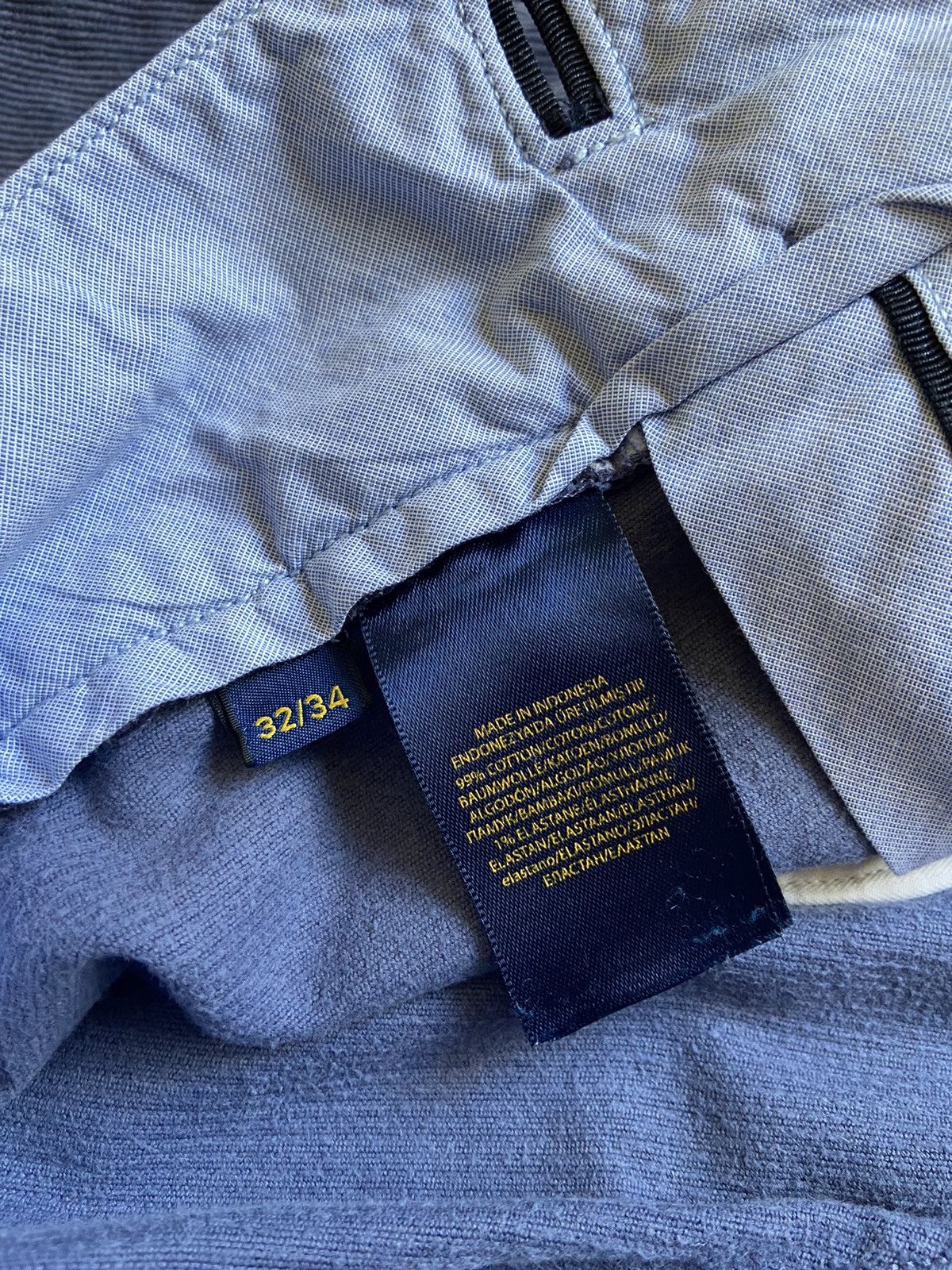 Polo Ralph Lauren Polo Ralph Lauren Velvet Pants Designer Blue Collection Size US 32 / EU 48 - 14 Thumbnail