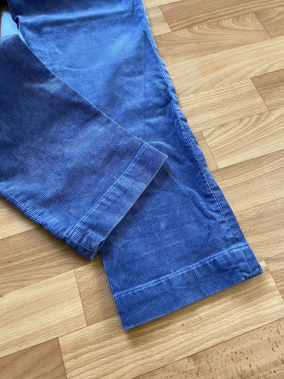 Polo Ralph Lauren Polo Ralph Lauren Velvet Pants Designer Blue Collection Size US 32 / EU 48 - 5 Thumbnail