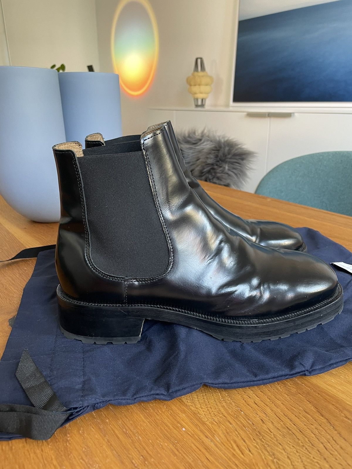 Tiger Of Sweden Tiger of Sweden Balans Chelsea Boots Black Grailed