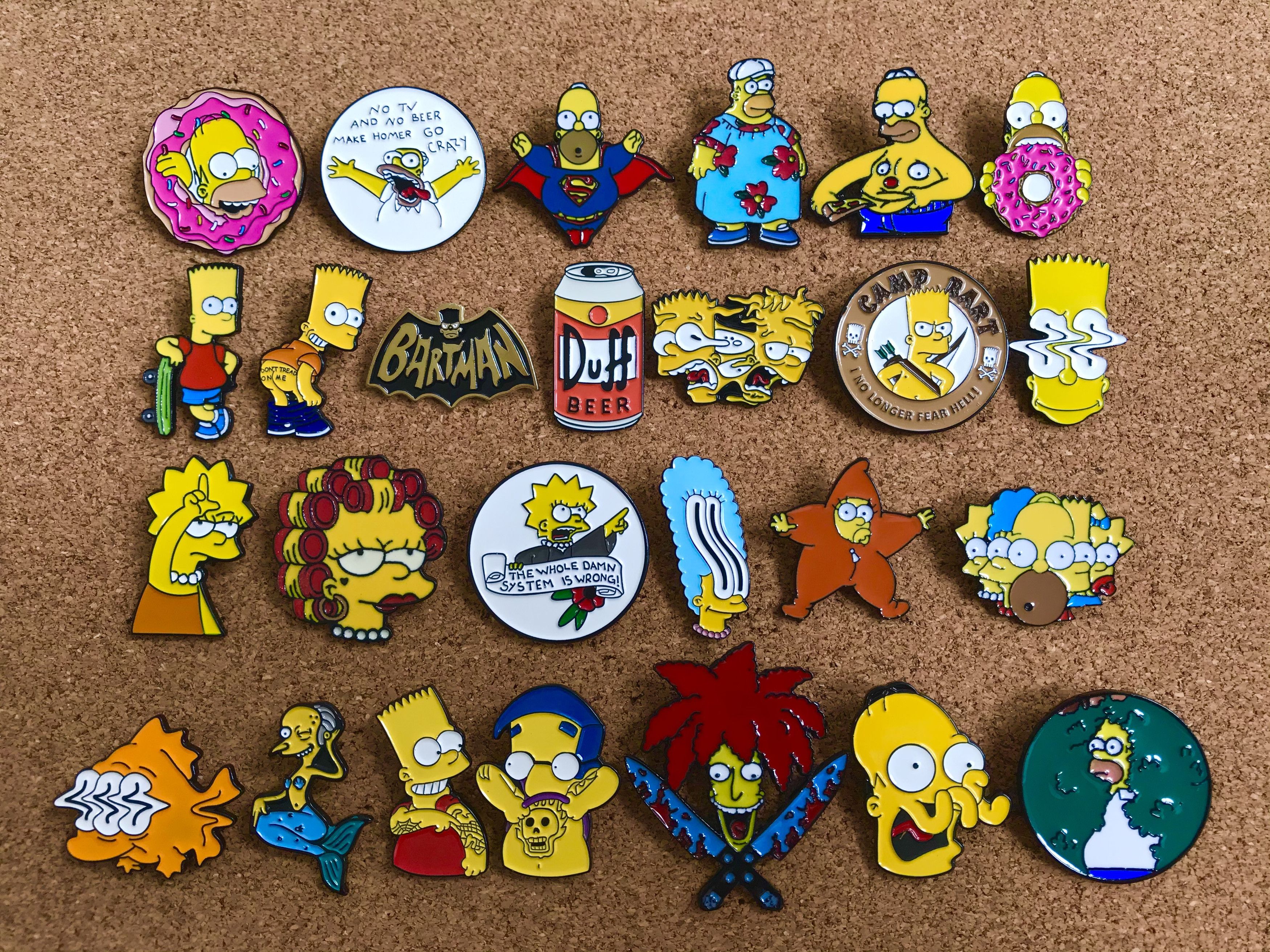 D SET OF 26 The Simpsons 1.2