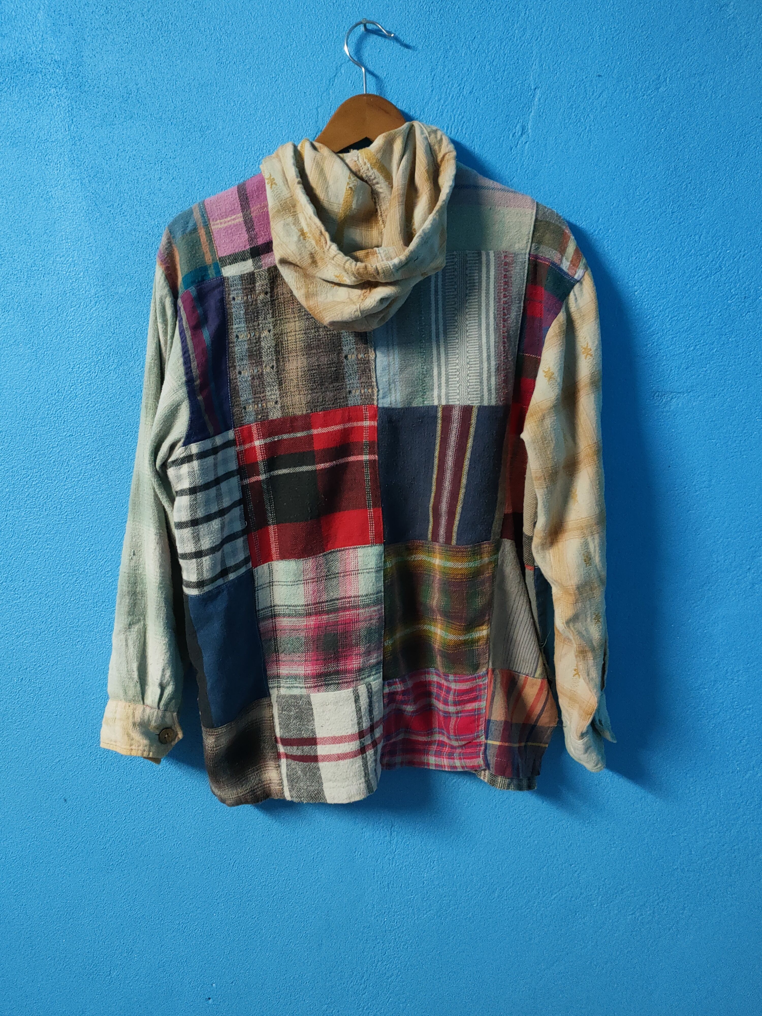 Japanese Brand vintage patchwork japanese brand hoodies jacket sweater Size US M / EU 48-50 / 2 - 3 Thumbnail