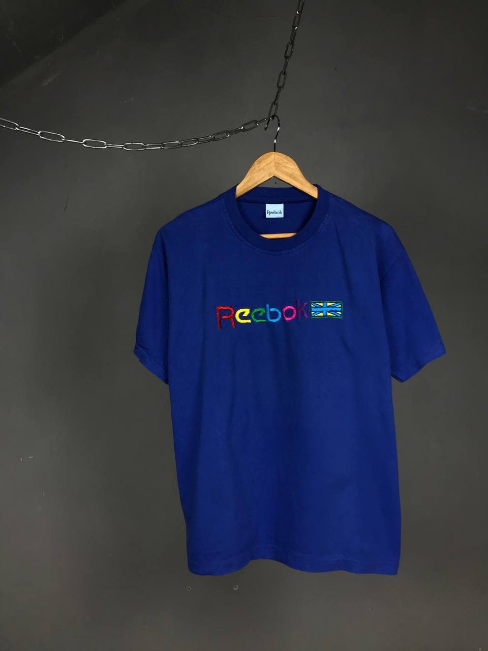 Reebok × Vintage Reebok vintage streetwear center logo tee Size US M / EU 48-50 / 2 - 1 Thumbnail