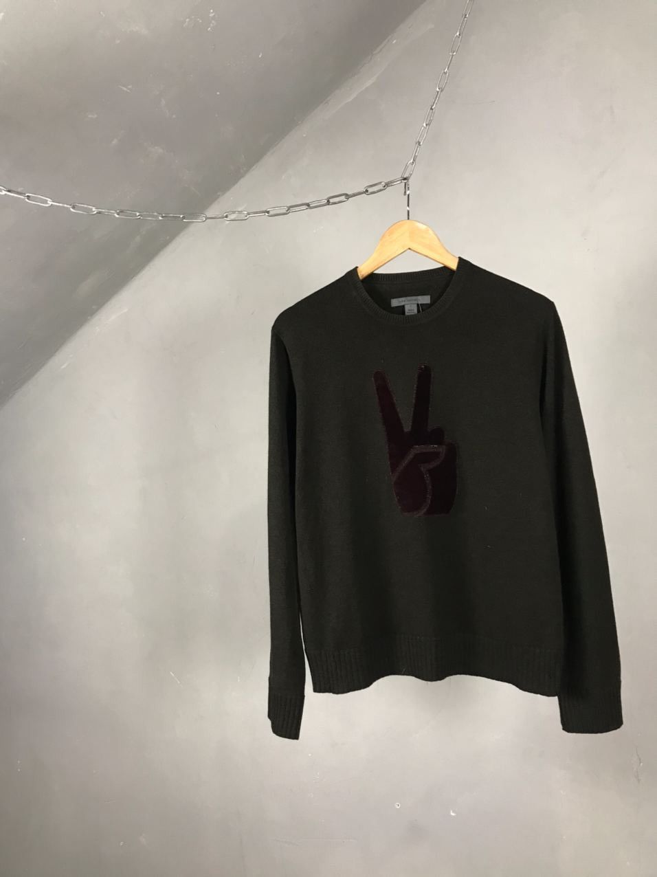 John Varvatos John Varvatos vintage luxury designer sweatshirt Size US S / EU 44-46 / 1 - 1 Thumbnail