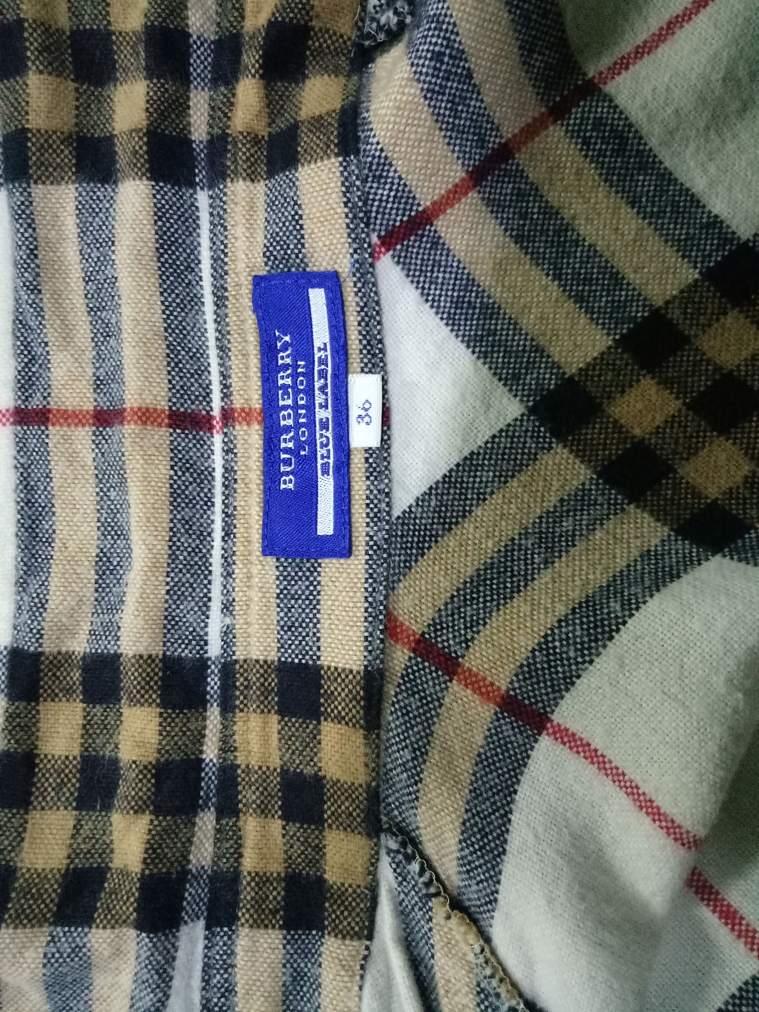 Burberry Vintage Burberry Nova Check Shirts Button Up Size S / US 4 / IT 40 - 5 Thumbnail