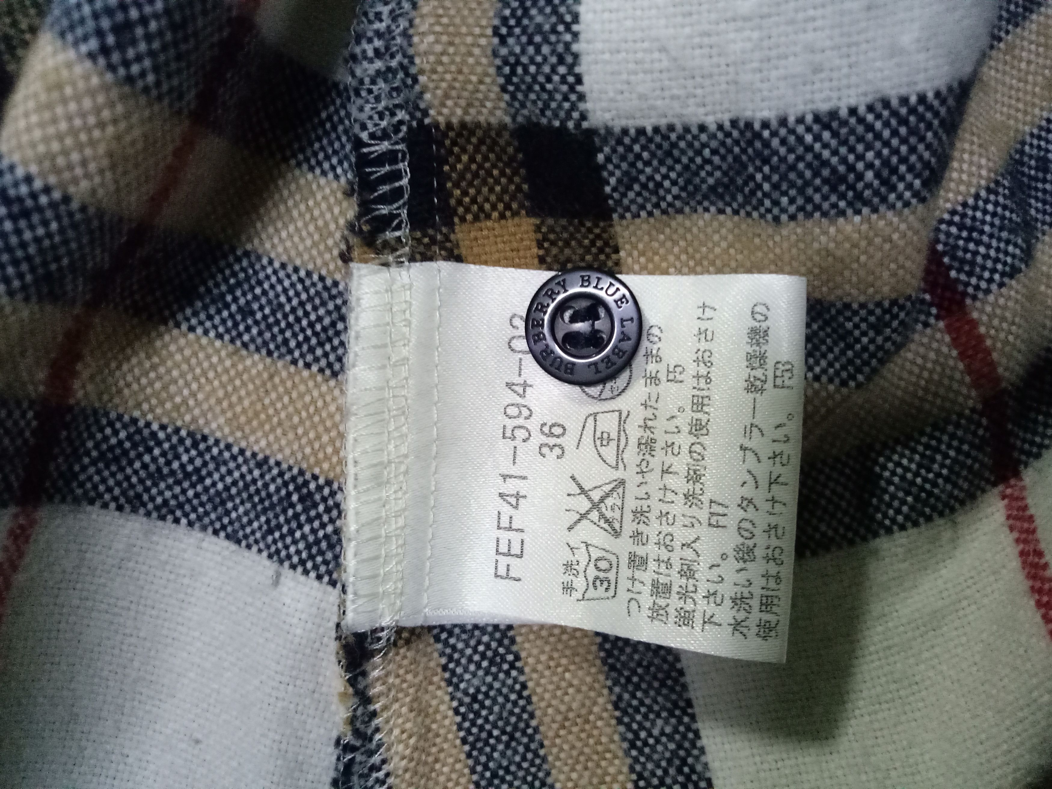 Burberry Vintage Burberry Nova Check Shirts Button Up Size S / US 4 / IT 40 - 7 Thumbnail