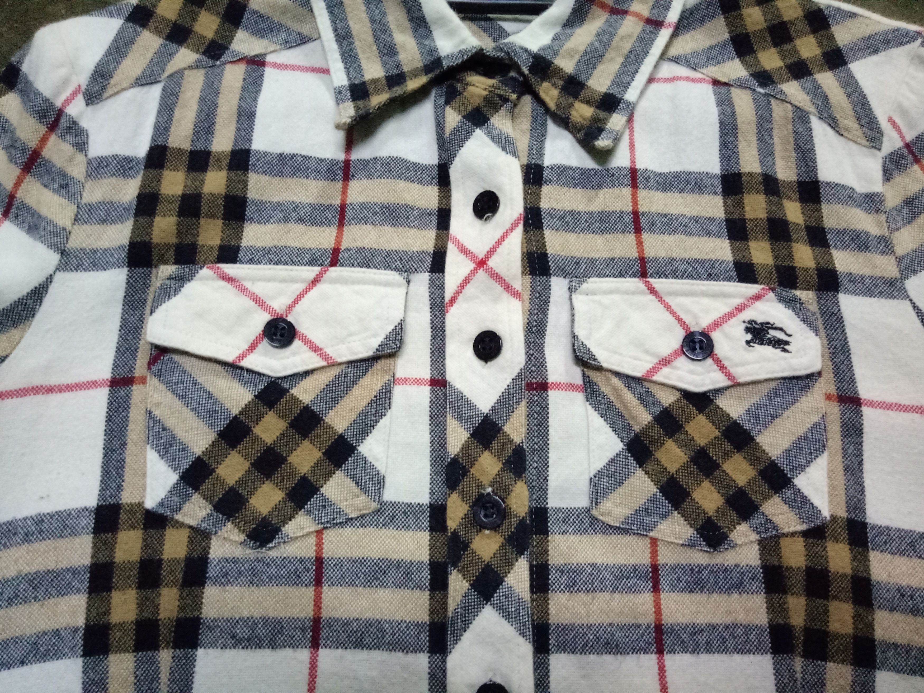 Burberry Vintage Burberry Nova Check Shirts Button Up Size S / US 4 / IT 40 - 6 Thumbnail
