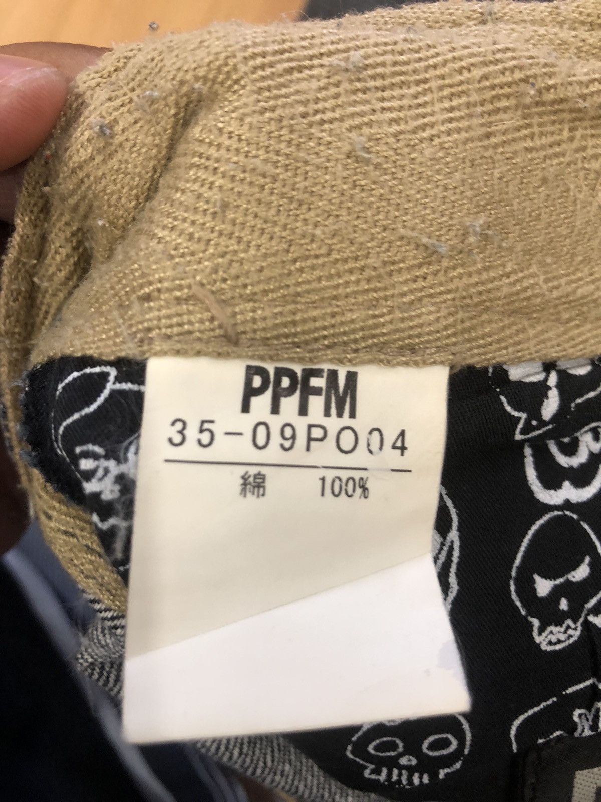 PPFM PPFM Distressed Denim Buckle Back Punk Style Size US 31 - 14 Thumbnail