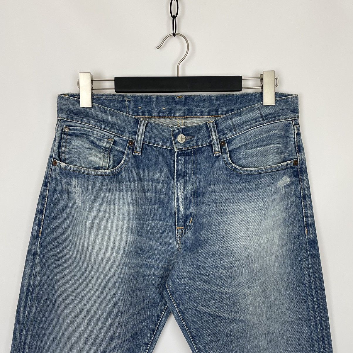 Denim & Supply Ralph Lauren Denim and Supply Ralph Lauren Distressed Denim Jeans 33x34 Size US 33 - 6 Thumbnail