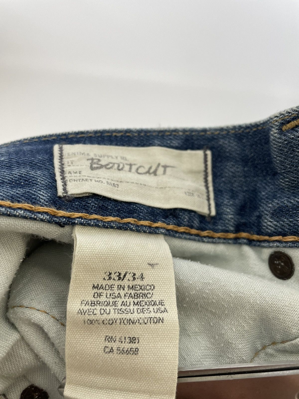 Denim & Supply Ralph Lauren Denim and Supply Ralph Lauren Distressed Denim Jeans 33x34 Size US 33 - 17 Thumbnail