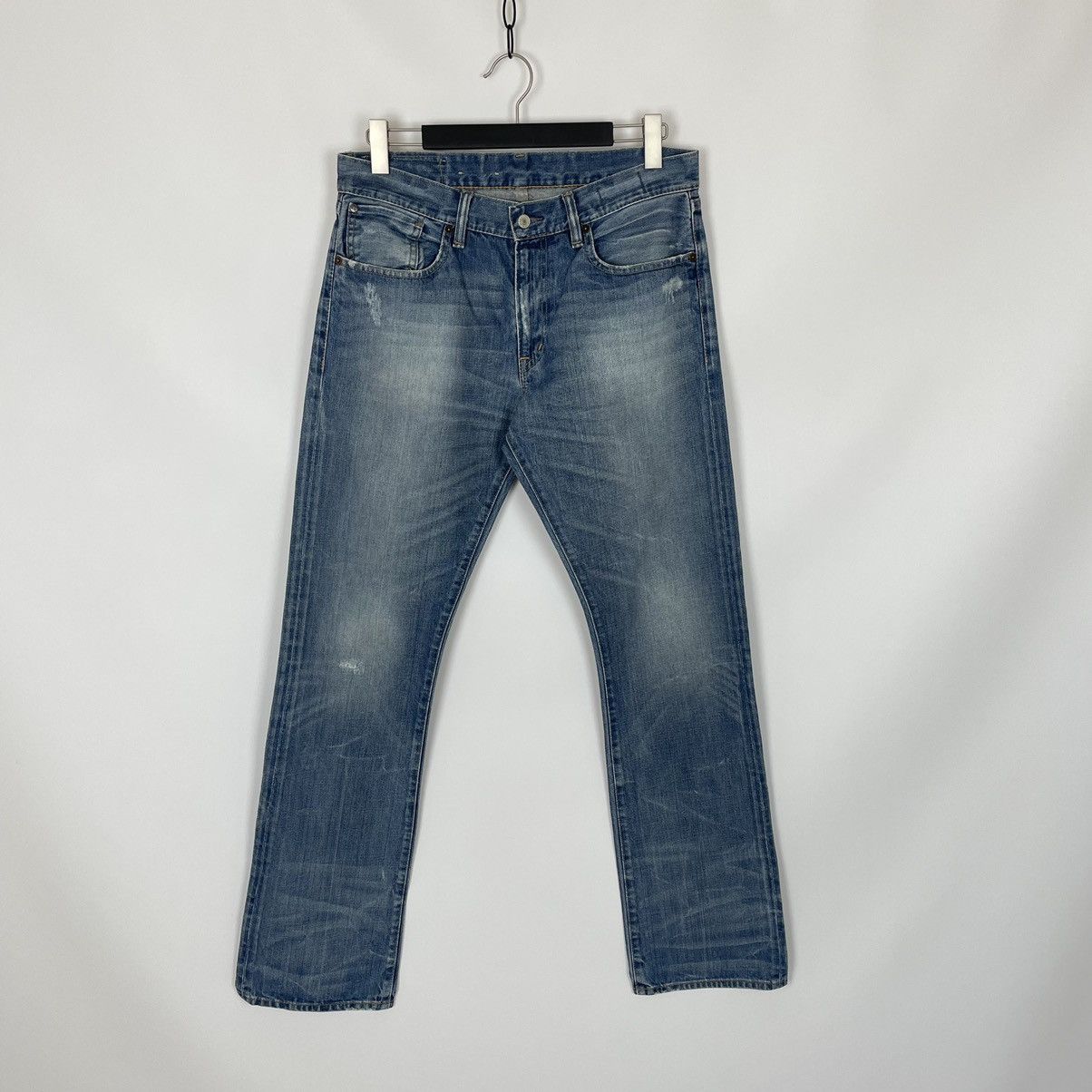 Denim & Supply Ralph Lauren Denim and Supply Ralph Lauren Distressed Denim Jeans 33x34 Size US 33 - 4 Thumbnail