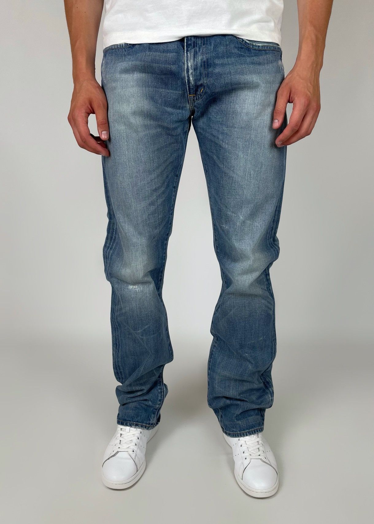 Denim & Supply Ralph Lauren Denim and Supply Ralph Lauren Distressed Denim Jeans 33x34 Size US 33 - 2 Thumbnail