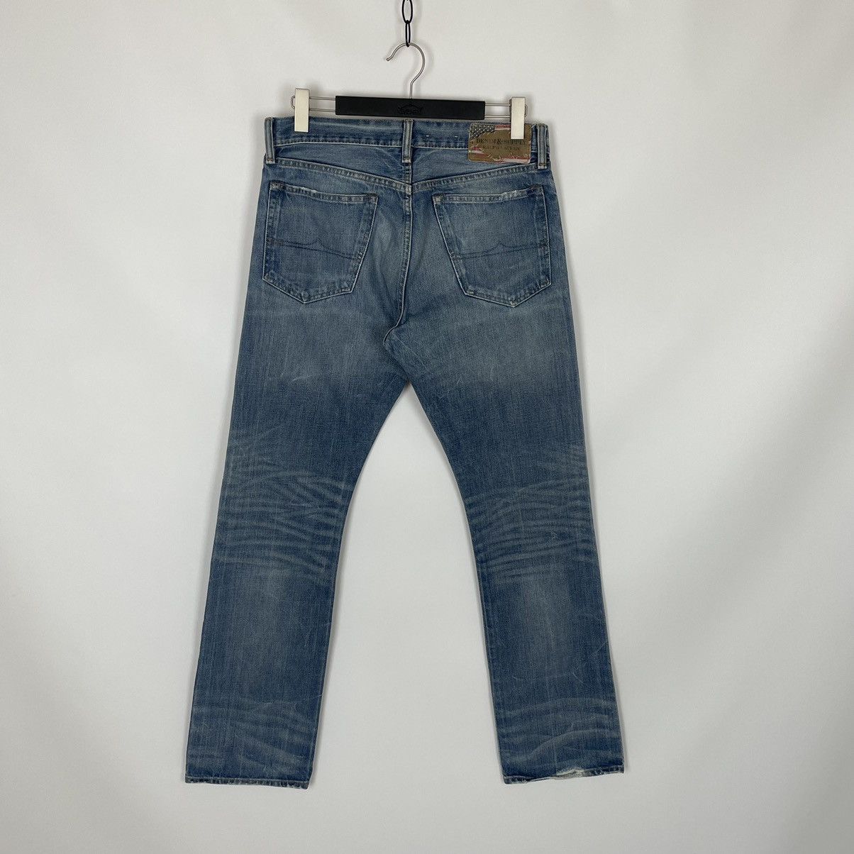 Denim & Supply Ralph Lauren Denim and Supply Ralph Lauren Distressed Denim Jeans 33x34 Size US 33 - 5 Thumbnail