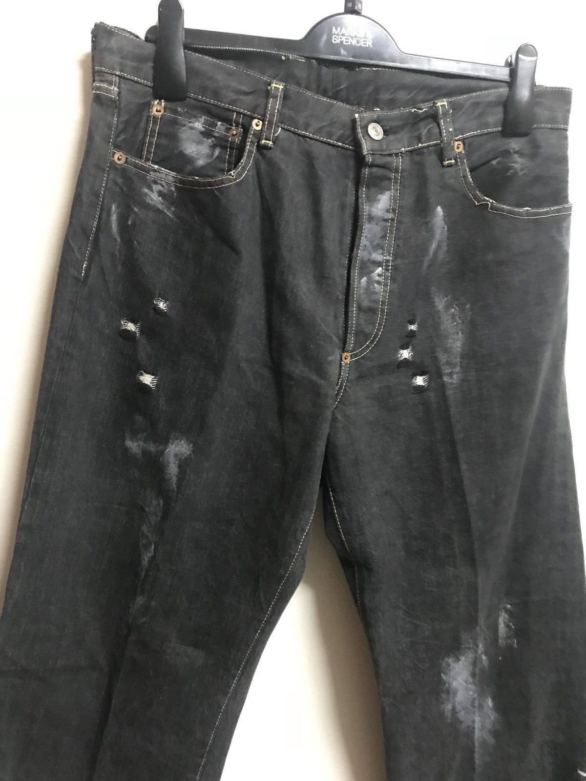 Japanese Brand SELVEDGE DENIM JAPANESE DESIGN BY TR’ COMPO RARE Size US 34 / EU 50 - 3 Thumbnail