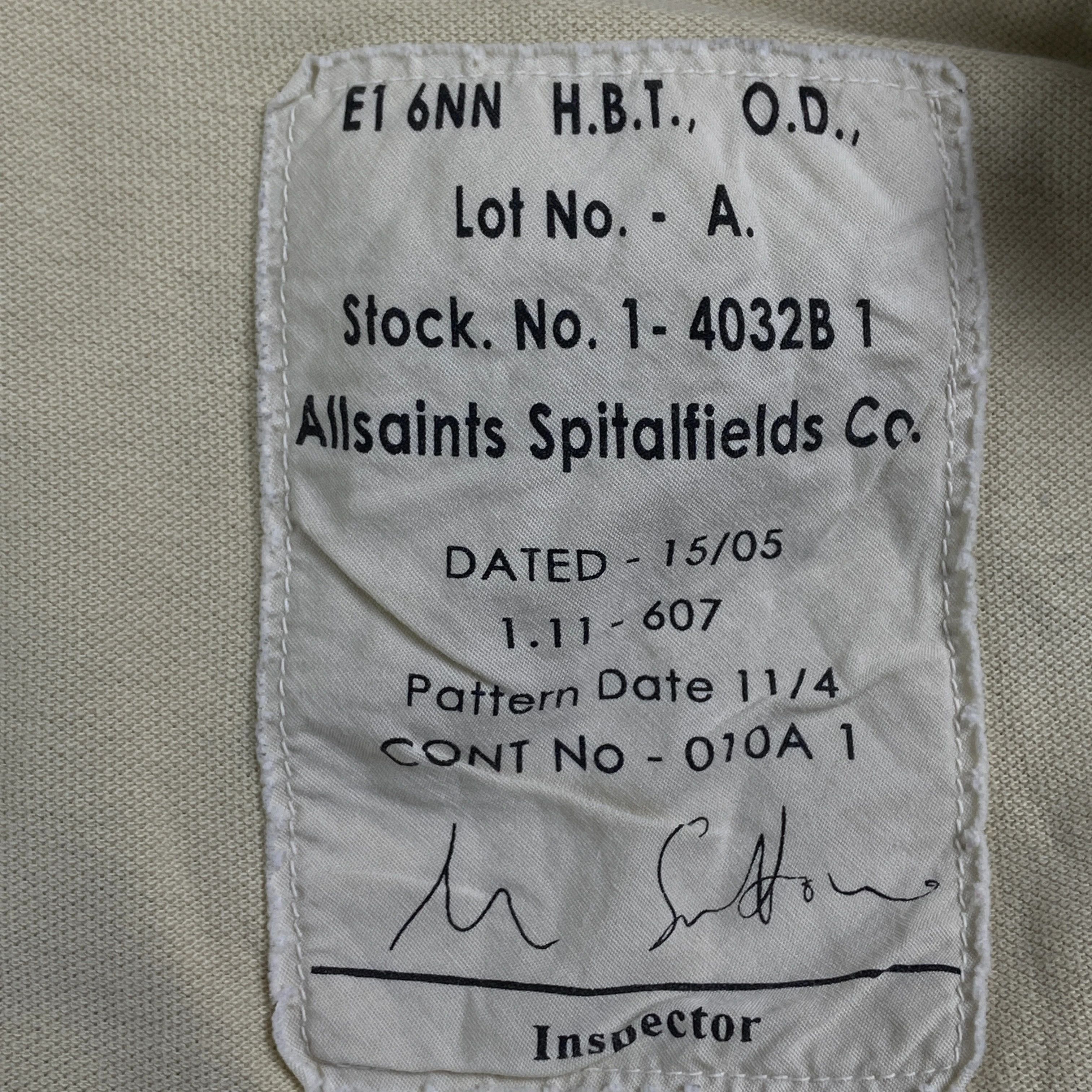 Allsaints Mens Polo T Shirt Allsaints Size XXL 2XL Size US XXL / EU 58 / 5 - 7 Thumbnail