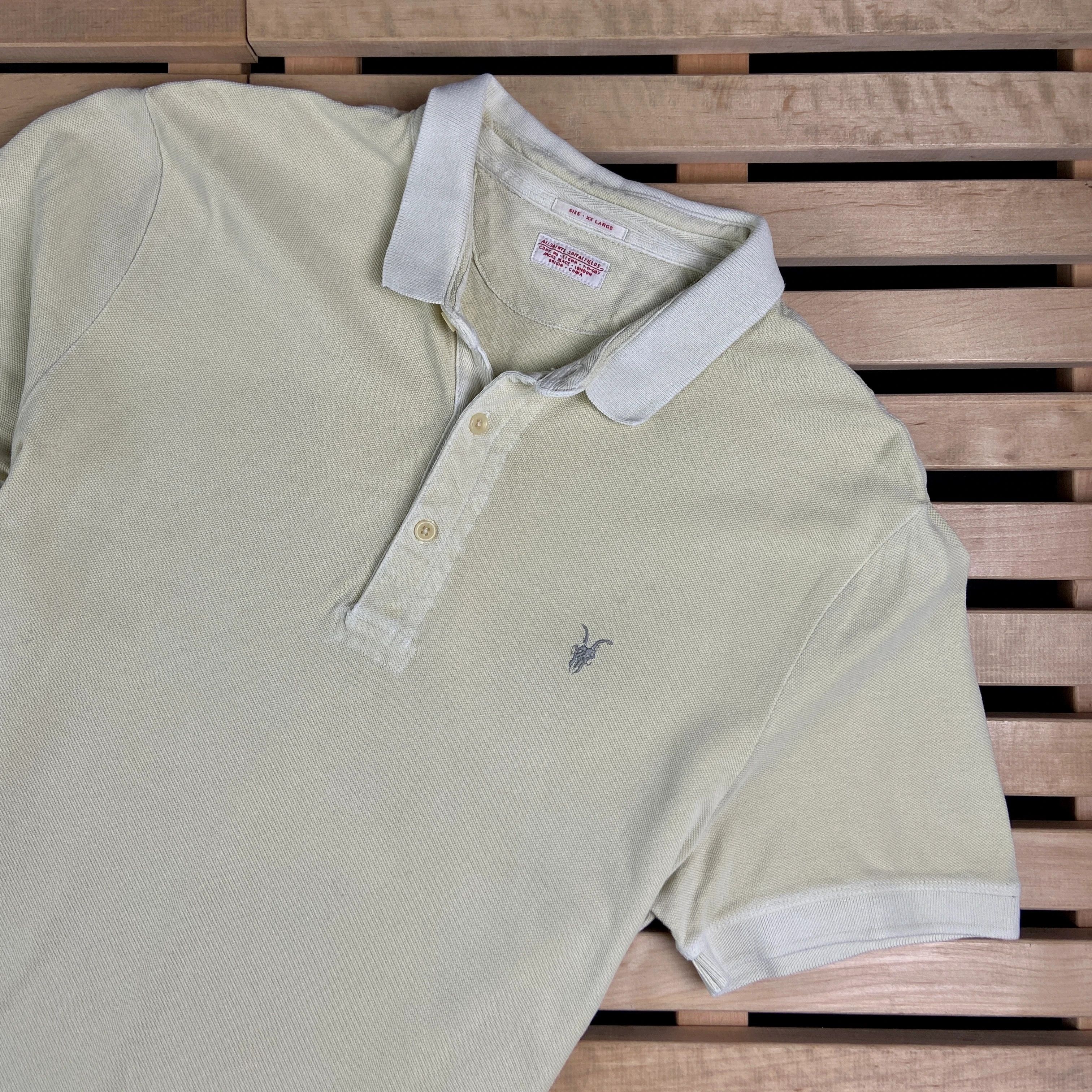 Allsaints Mens Polo T Shirt Allsaints Size XXL 2XL Size US XXL / EU 58 / 5 - 2 Thumbnail