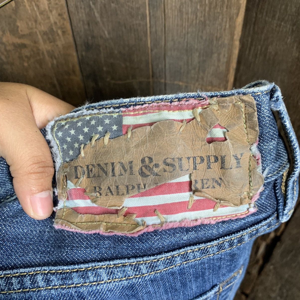 Vintage Vintage Denim Supply Ralph Lauren Denim Jeans Size US 38 / EU 54 - 11 Thumbnail