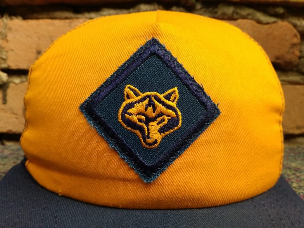 Vintage Vintage Wolf Trucker Hat Cap Size ONE SIZE - 2 Thumbnail