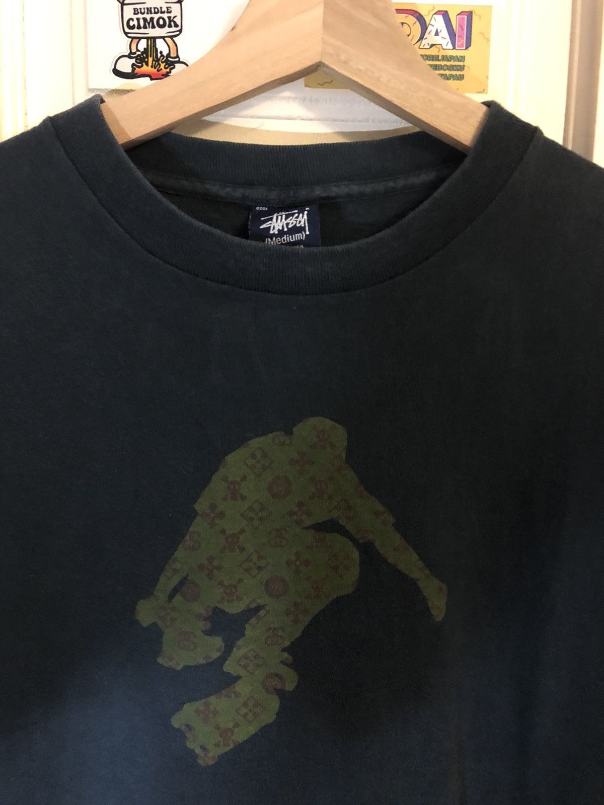 Vintage Stussy Monogram T Shirt 