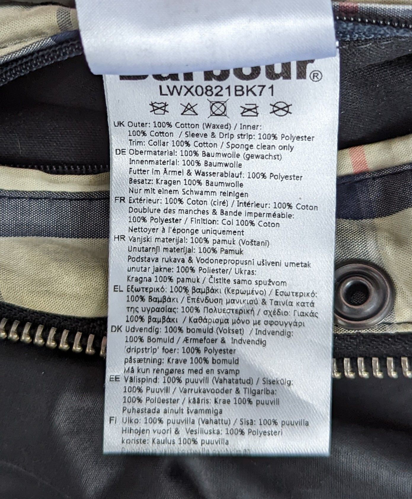Barbour Barbour Blantyre Wax Jacket Summer Tartan Black EnglandStyle Size L / US 10 / IT 46 - 16 Thumbnail