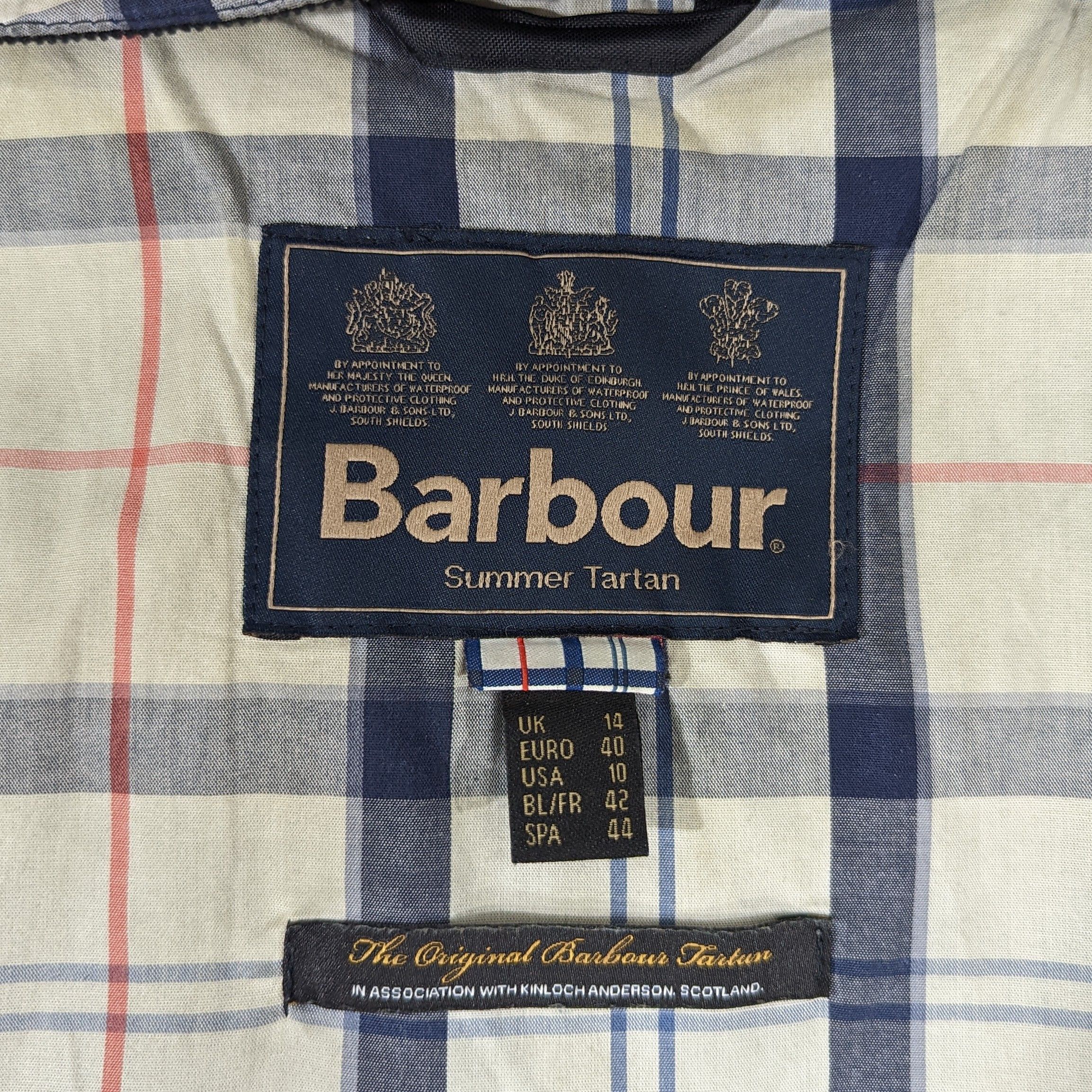 Barbour Barbour Blantyre Wax Jacket Summer Tartan Black EnglandStyle Size L / US 10 / IT 46 - 13 Thumbnail