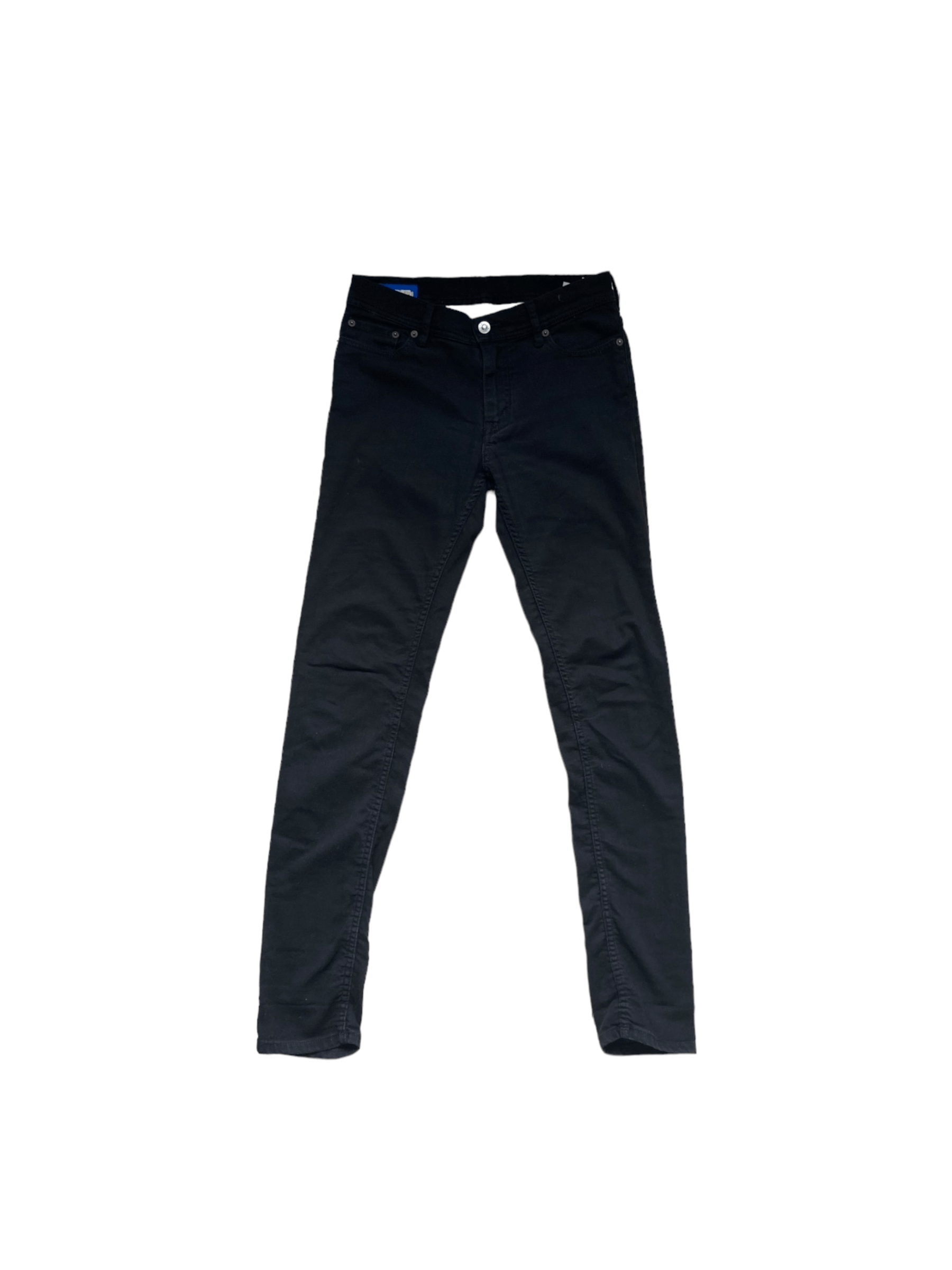 Acne Studios Bla Konst Acne Studios black denim pants, 28/32 Size 28" / US 6 / IT 42 - 1 Thumbnail