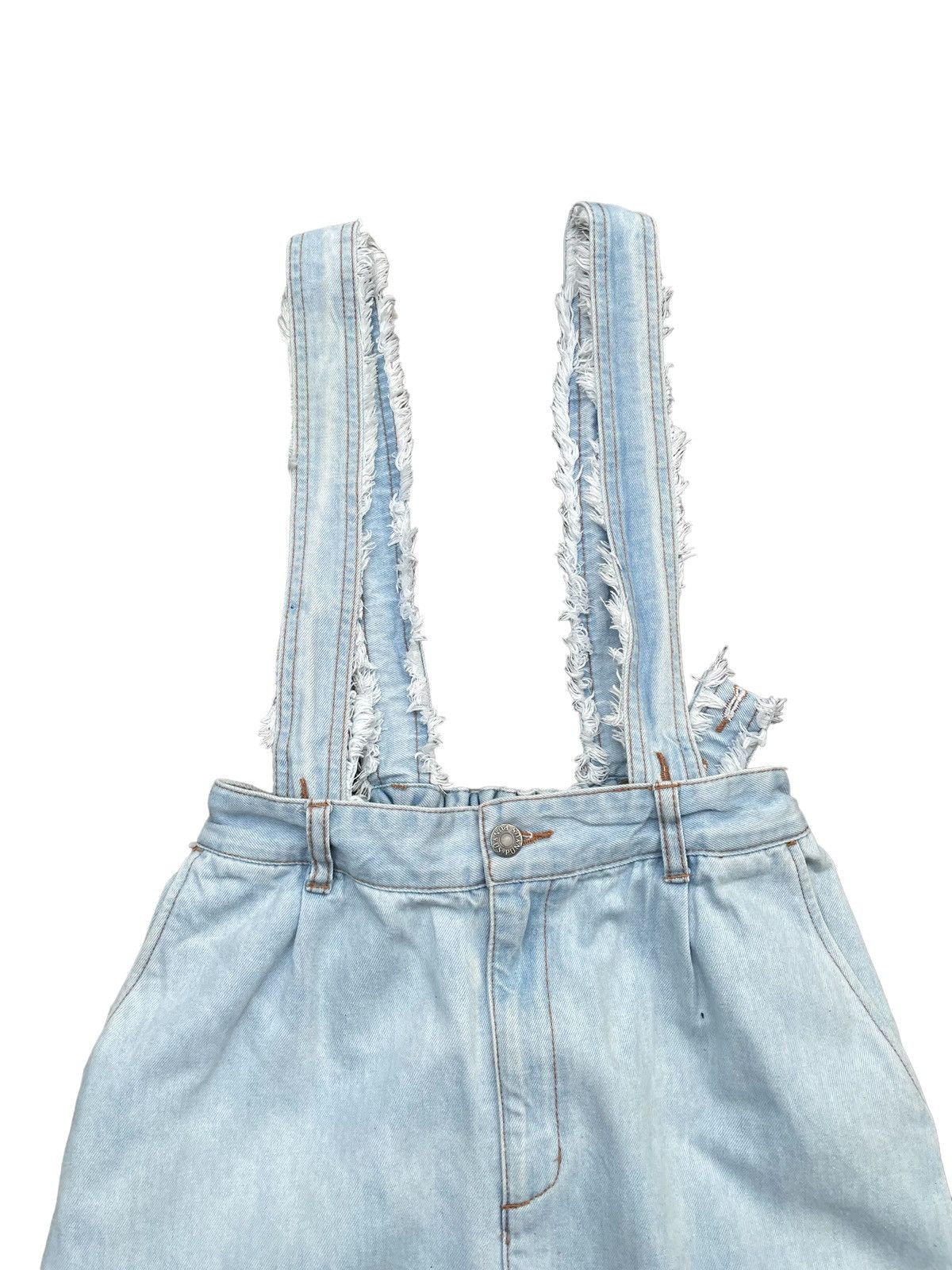 Japanese Brand Japanese Punyus Distresed Denim Size 26" / US 2 / IT 38 - 6 Thumbnail