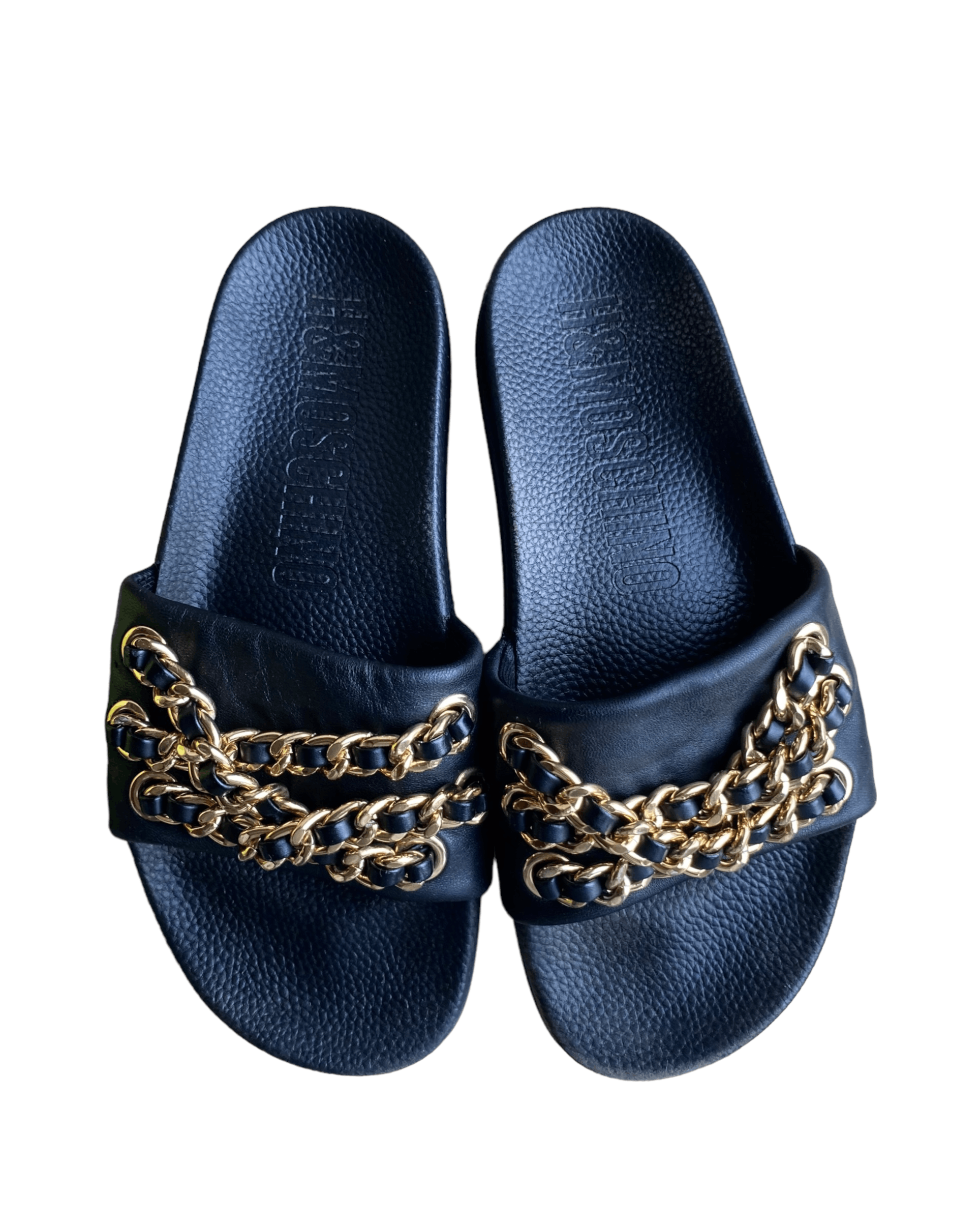 H&M × Moschino H&Moschino slip ons, 36/37 Size US 6 / IT 36 - 1 Thumbnail