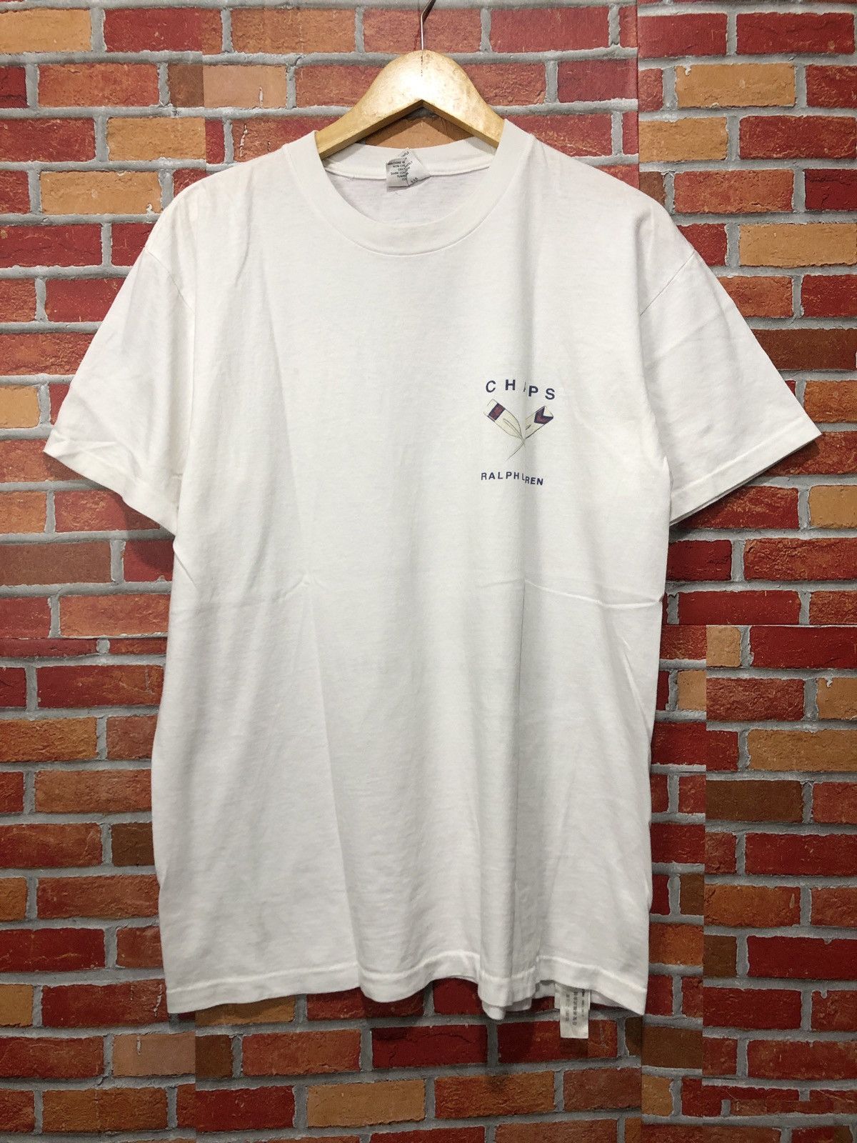 Chaps Ralph Lauren Vintage Chaps Ralph Lauren T-Shirt Size US L / EU 52-54 / 3 - 3 Thumbnail