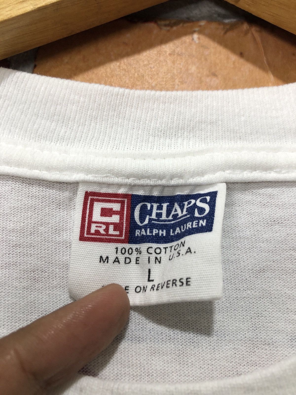 Chaps Ralph Lauren Vintage Chaps Ralph Lauren T-Shirt Size US L / EU 52-54 / 3 - 6 Thumbnail