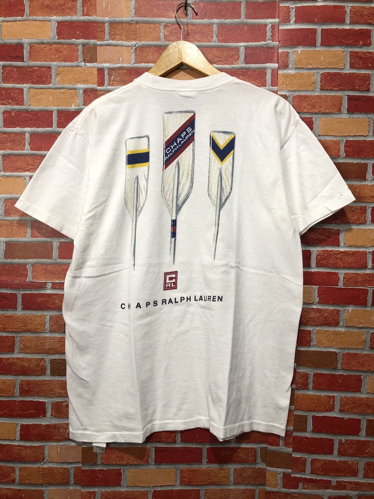 Chaps Ralph Lauren Vintage Chaps Ralph Lauren T-Shirt Size US L / EU 52-54 / 3 - 1 Thumbnail