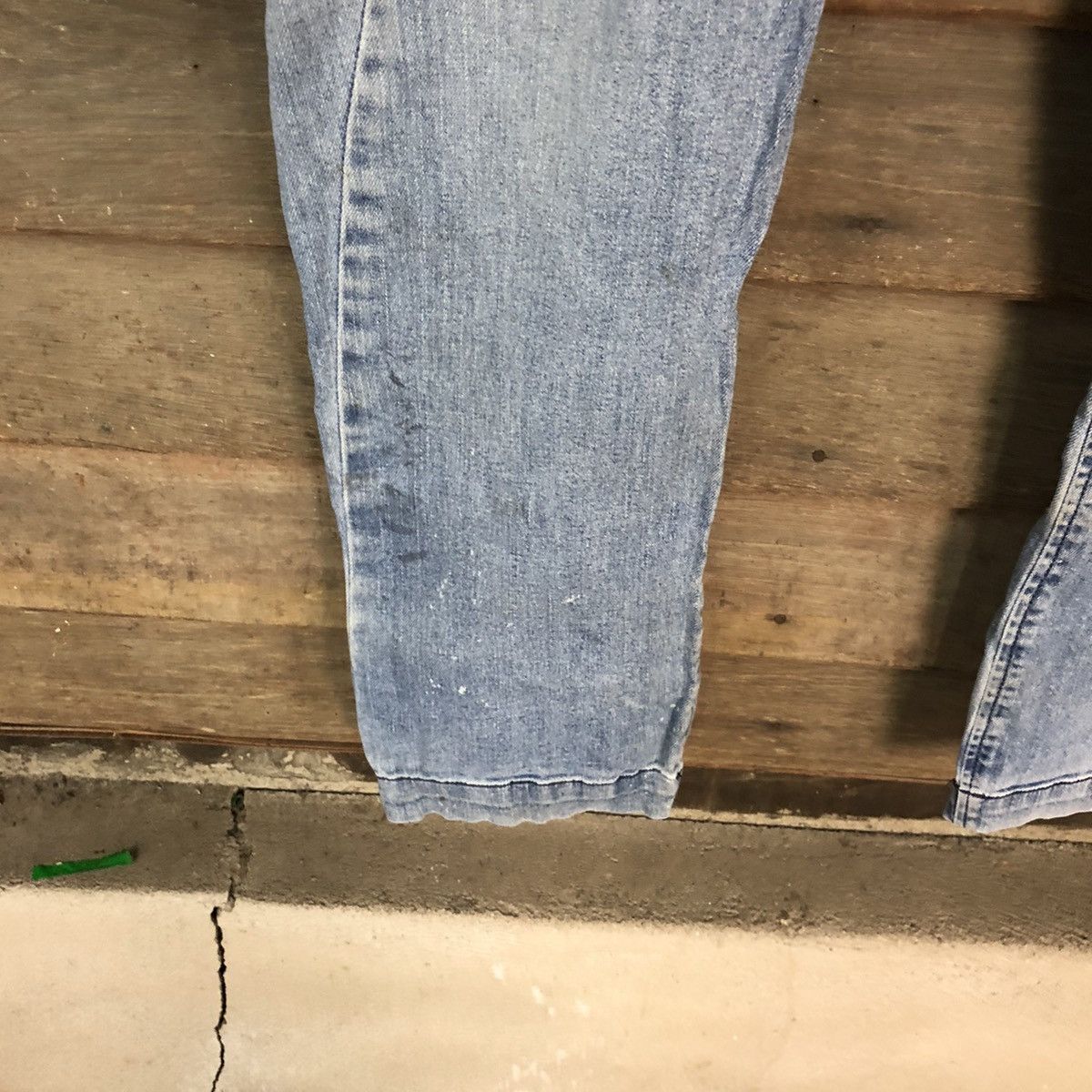 Japanese Brand Tora japan vintage Blue Distressed Denim Pants #5087 Size US 30 / EU 46 - 8 Thumbnail
