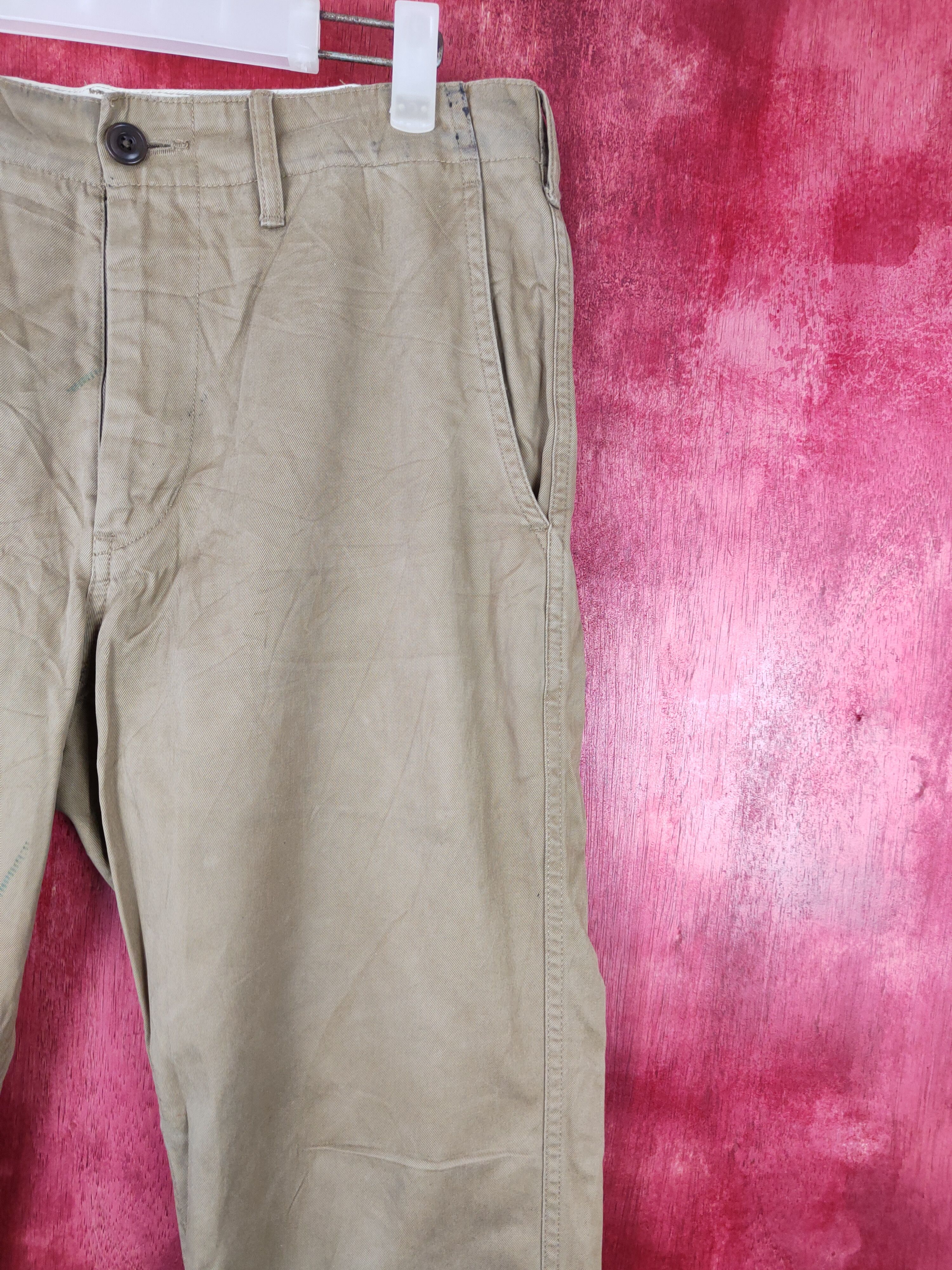 Japanese Brand Uniqlo Brown japan casual Cargo Pants #S392 Size US 30 / EU 46 - 5 Thumbnail
