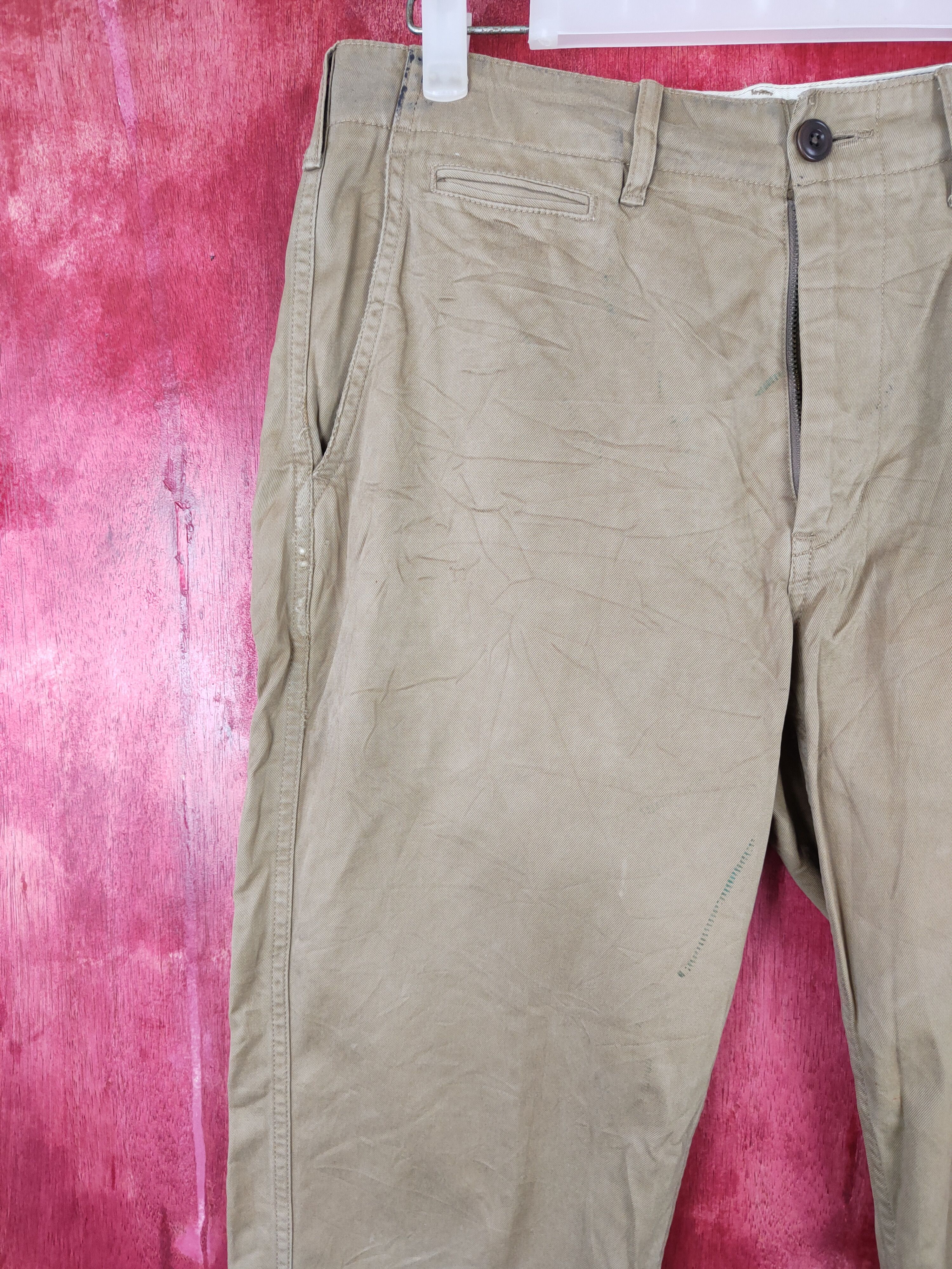 Japanese Brand Uniqlo Brown japan casual Cargo Pants #S392 Size US 30 / EU 46 - 3 Thumbnail