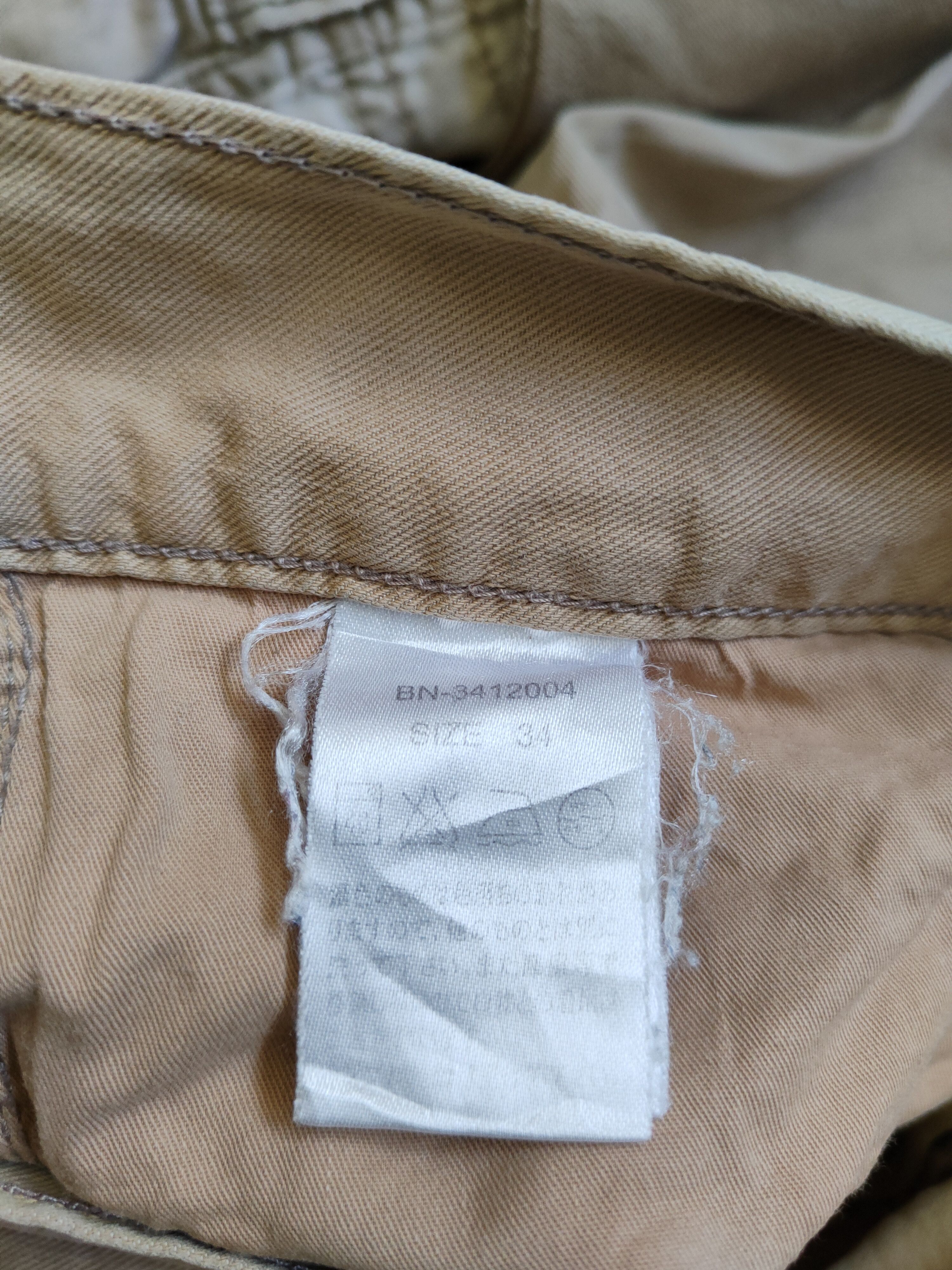Japanese Brand × Vintage Back Number-Bell Monkey Brown casual Cargo Pants #S390 Size US 34 / EU 50 - 12 Thumbnail