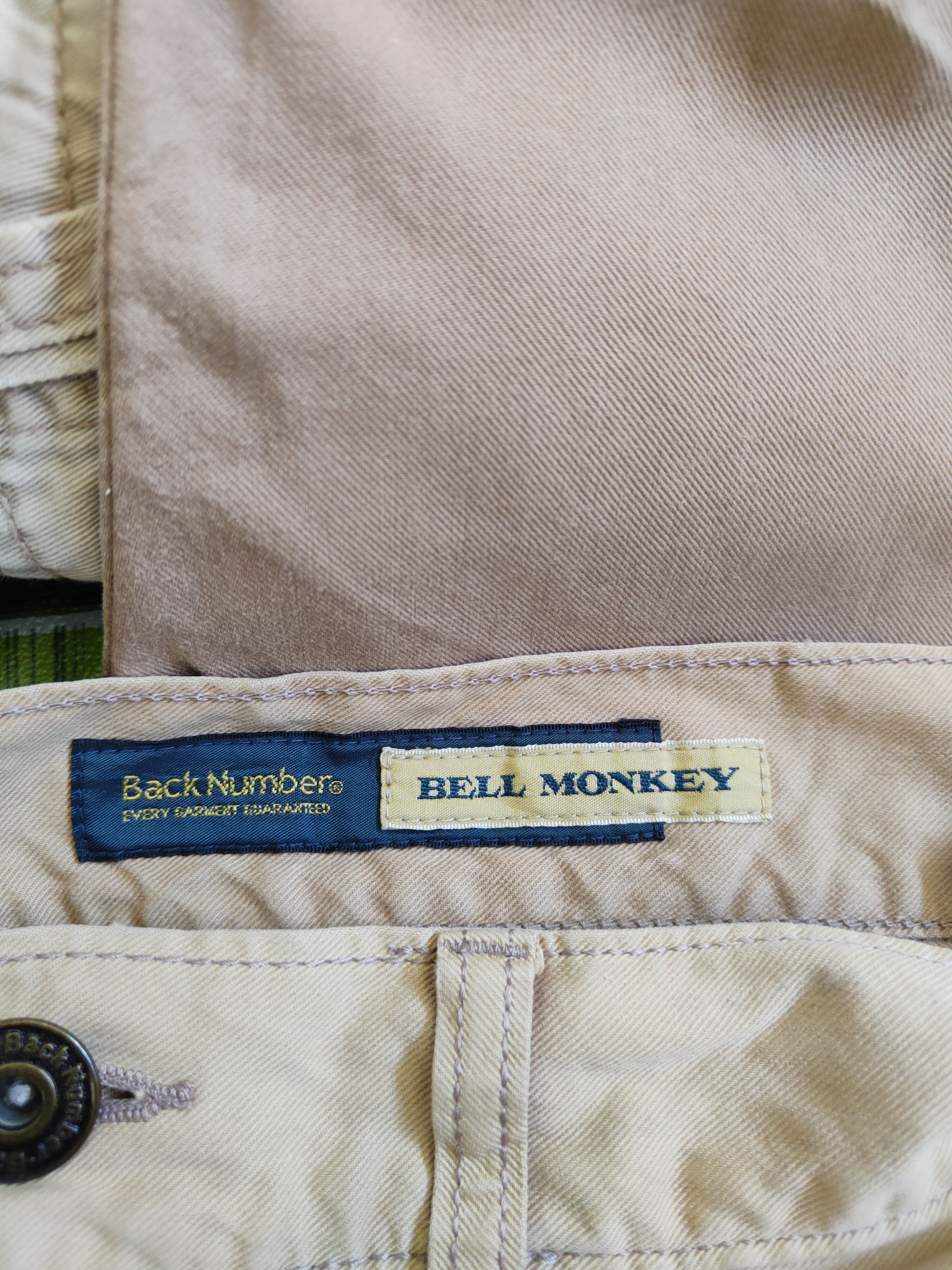 Japanese Brand × Vintage Back Number-Bell Monkey Brown casual Cargo Pants #S390 Size US 34 / EU 50 - 13 Thumbnail