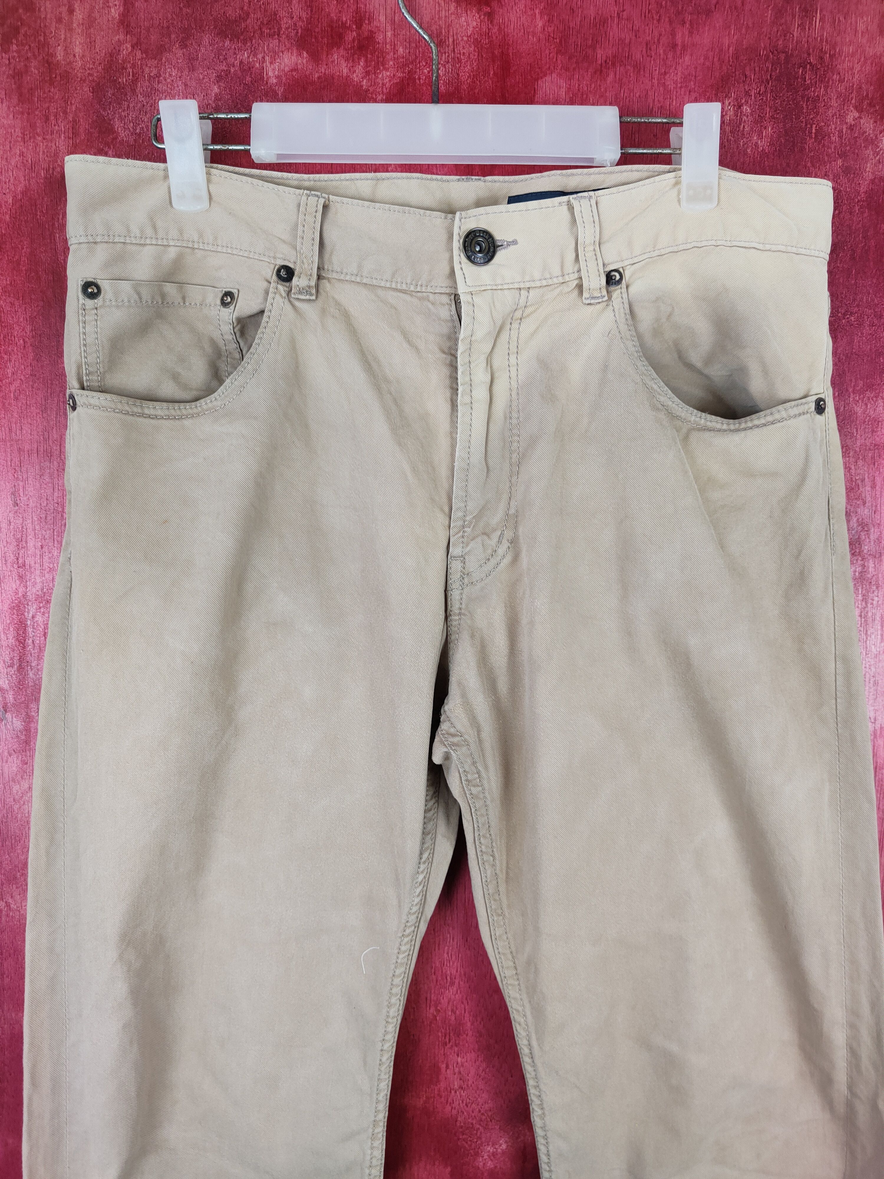 Japanese Brand × Vintage Back Number-Bell Monkey Brown casual Cargo Pants #S390 Size US 34 / EU 50 - 2 Thumbnail